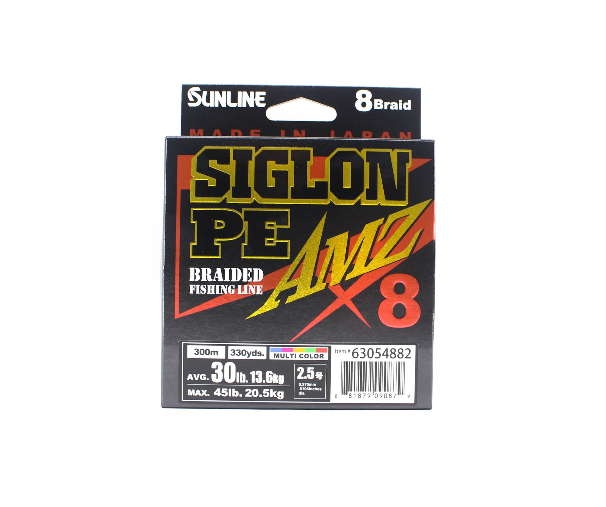 Sunline P.E Line X8 Siglon AMZ 300m P.E 2.5 30LB Multi (0879)