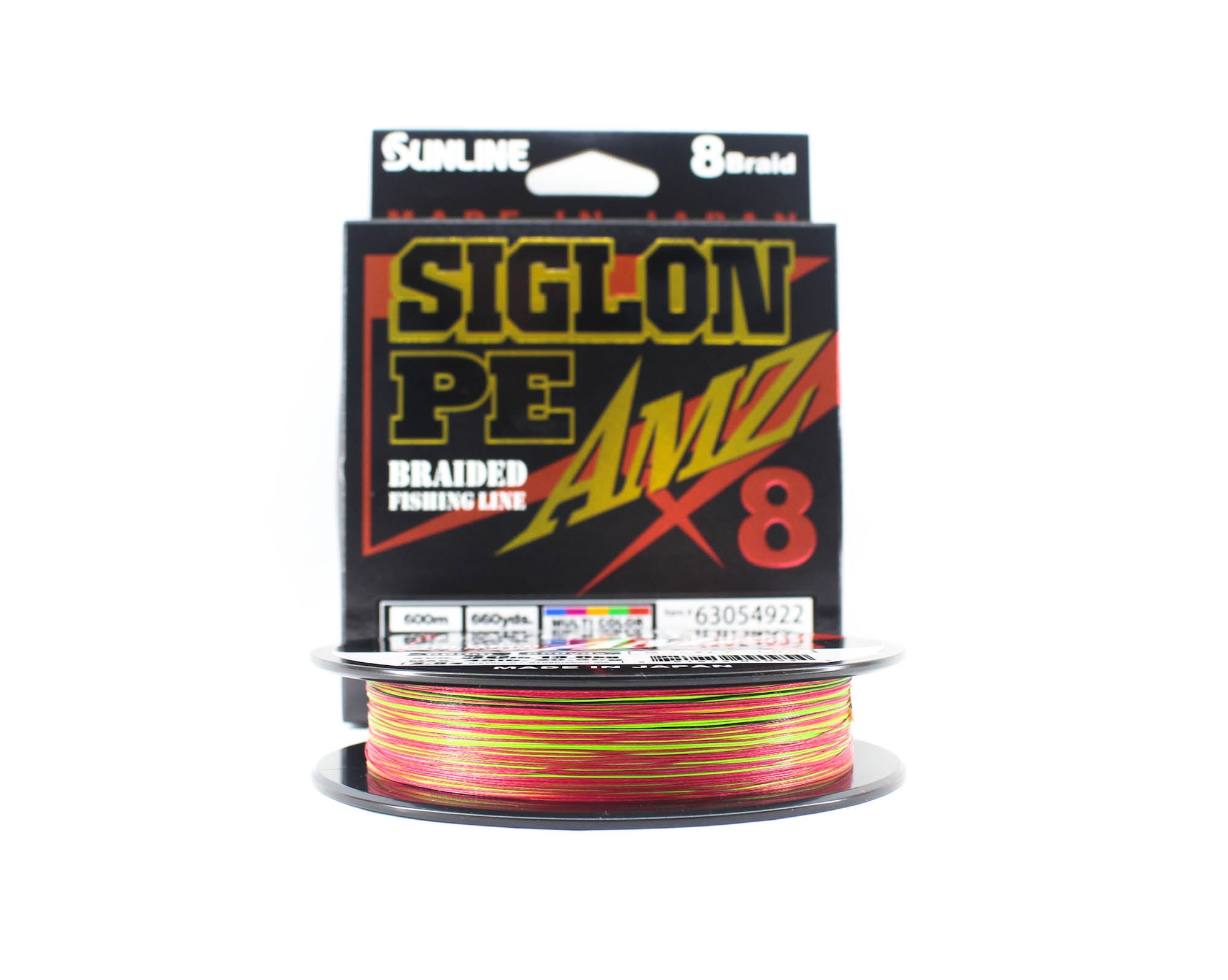 Sunline P.E Line X8 Siglon AMZ 600m P.E 2.5 30LB Multi (0954)