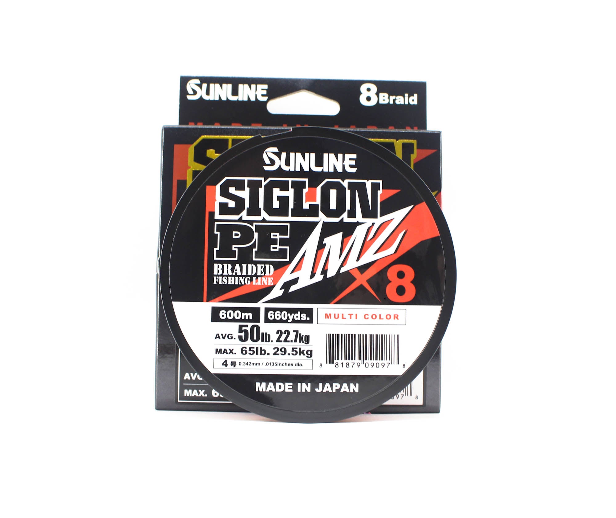 Sunline P.E Line X8 Siglon AMZ 600m P.E 4 50LB Multi (0978)