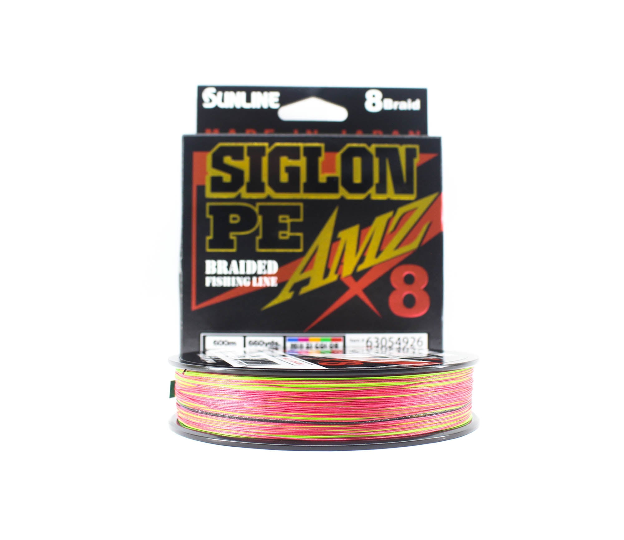 Sunline P.E Line X8 Siglon AMZ 600m P.E 4 50LB Multi (0978)