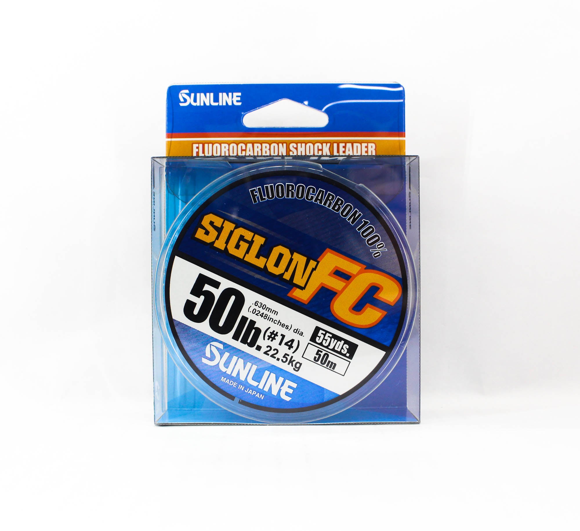 Sunline Fluorocarbon Leader Siglon FC 100% 50m 50lb Diameter 0.63mm (2026)
