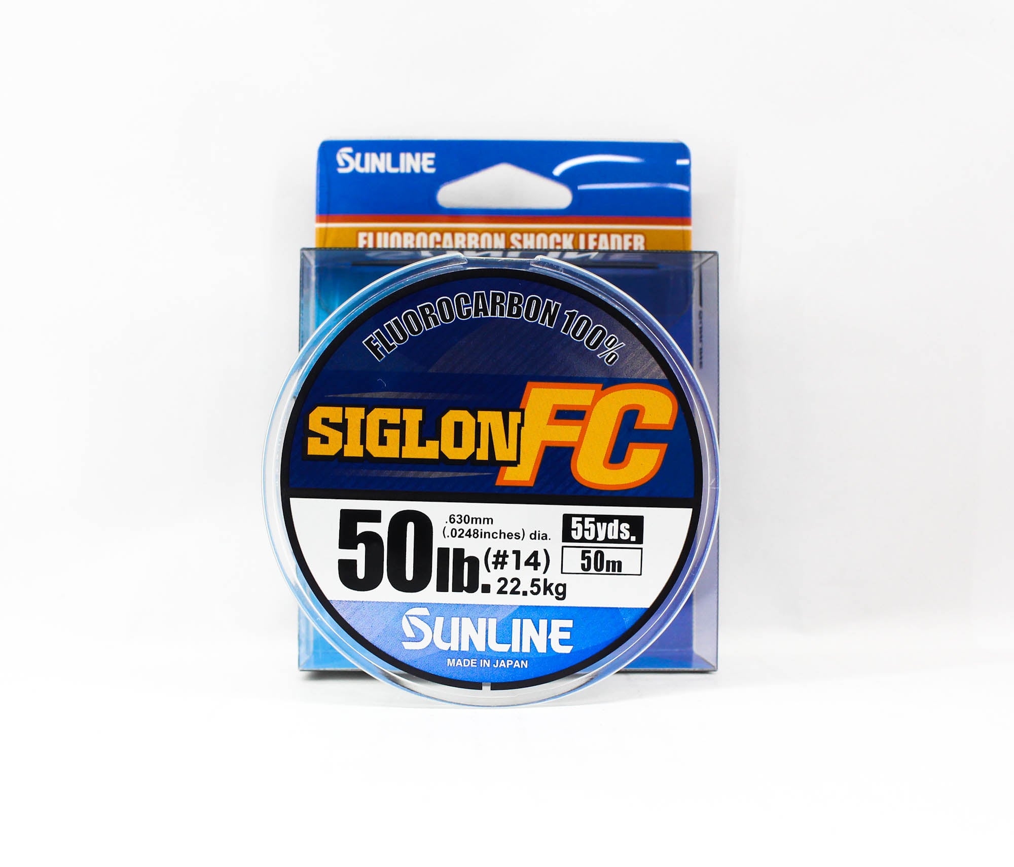 Sunline Fluorocarbon Leader Siglon FC 100% 50m 50lb Diameter 0.63mm (2026)