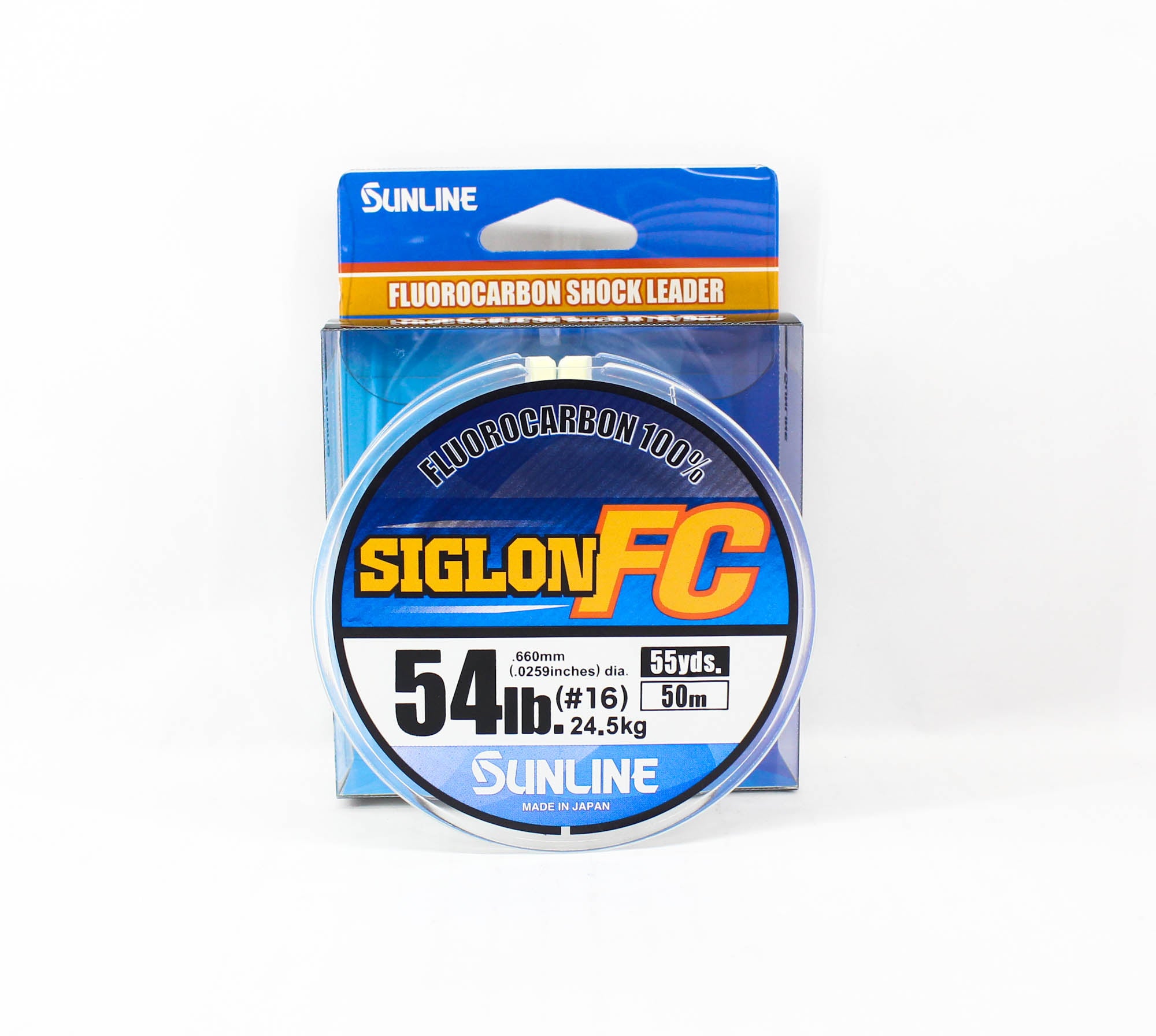 Sunline Fluorocarbon Leader Siglon FC 100% 50m 54lb Diameter 0.66mm (2033)