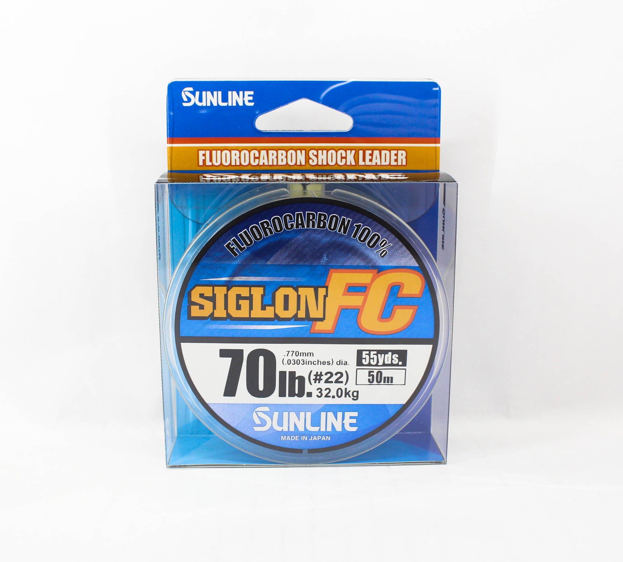 Sunline Fluorocarbon Leader Siglon FC 100% 50m 70lb Diameter 0.77mm (2064)