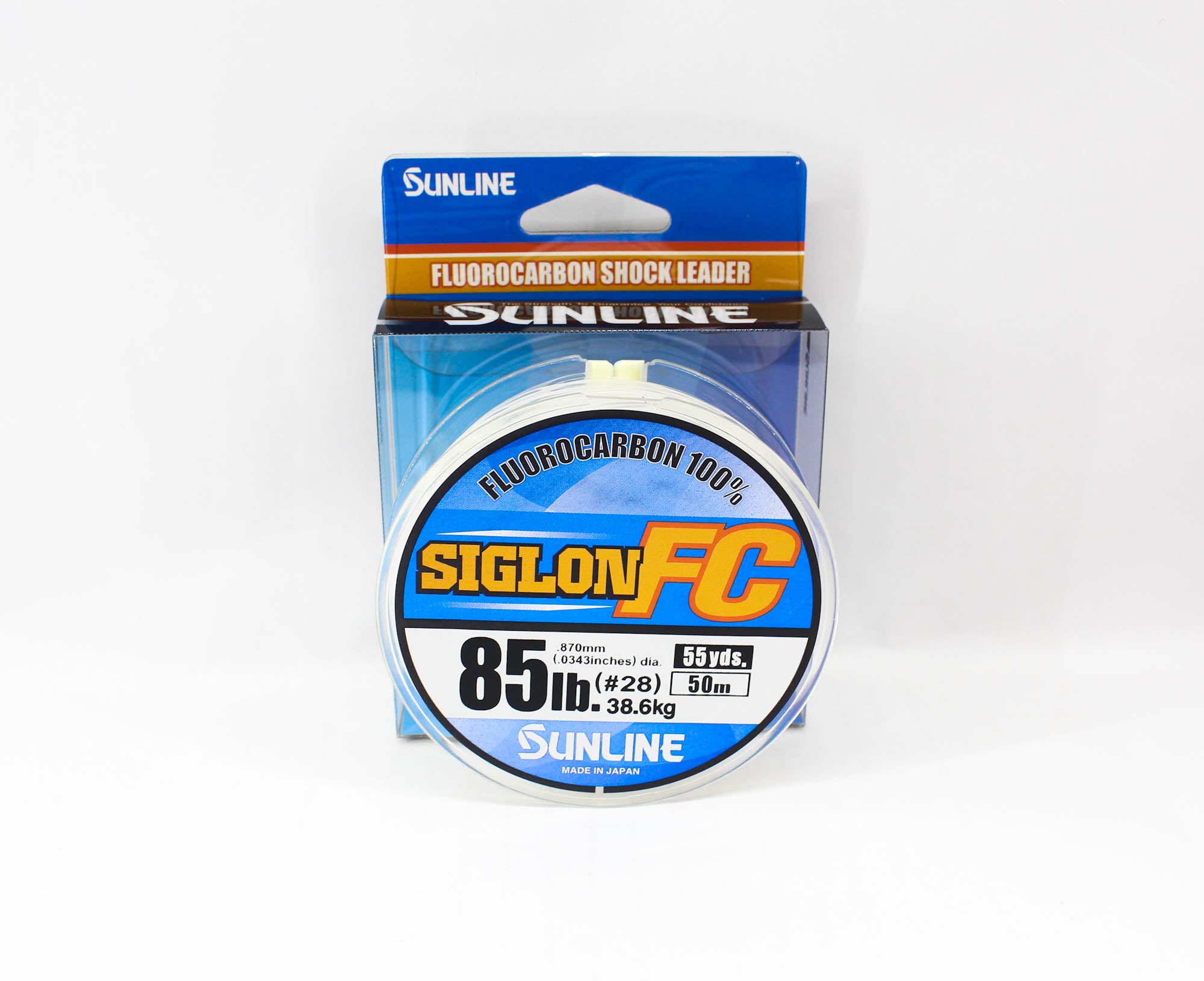 Sunline Fluorocarbon Leader Siglon FC 100% 50m 85lb Diameter 0.87mm (2095)