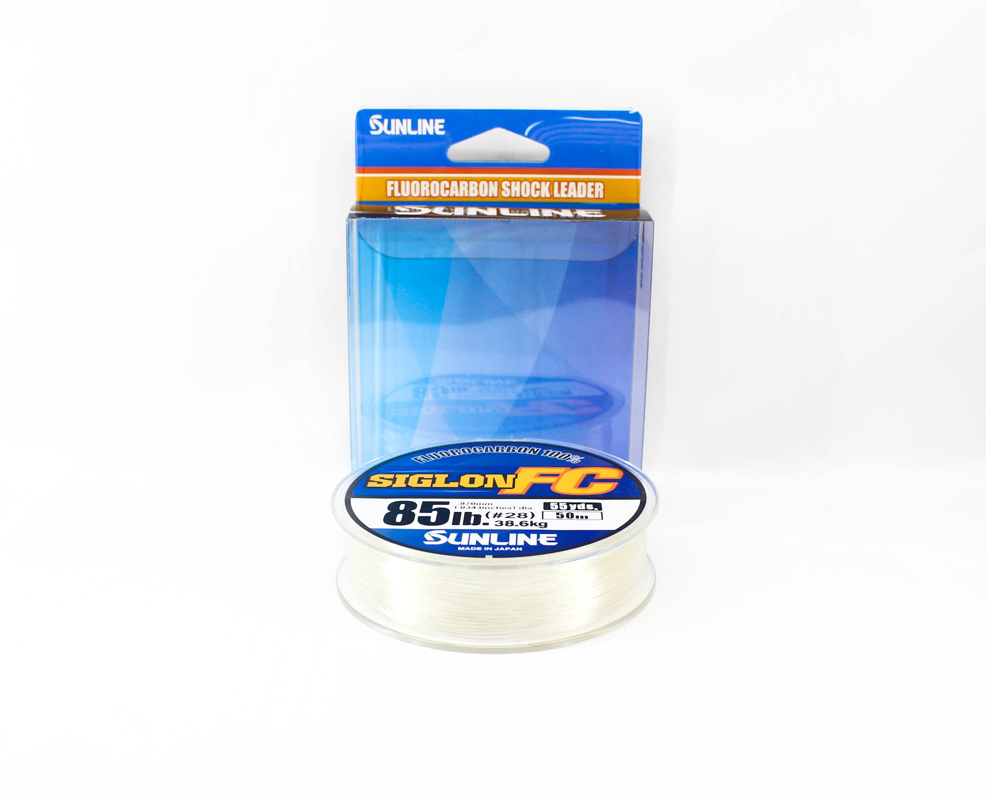 Sunline Fluorocarbon Leader Siglon FC 100% 50m 85lb Diameter 0.87mm (2095)