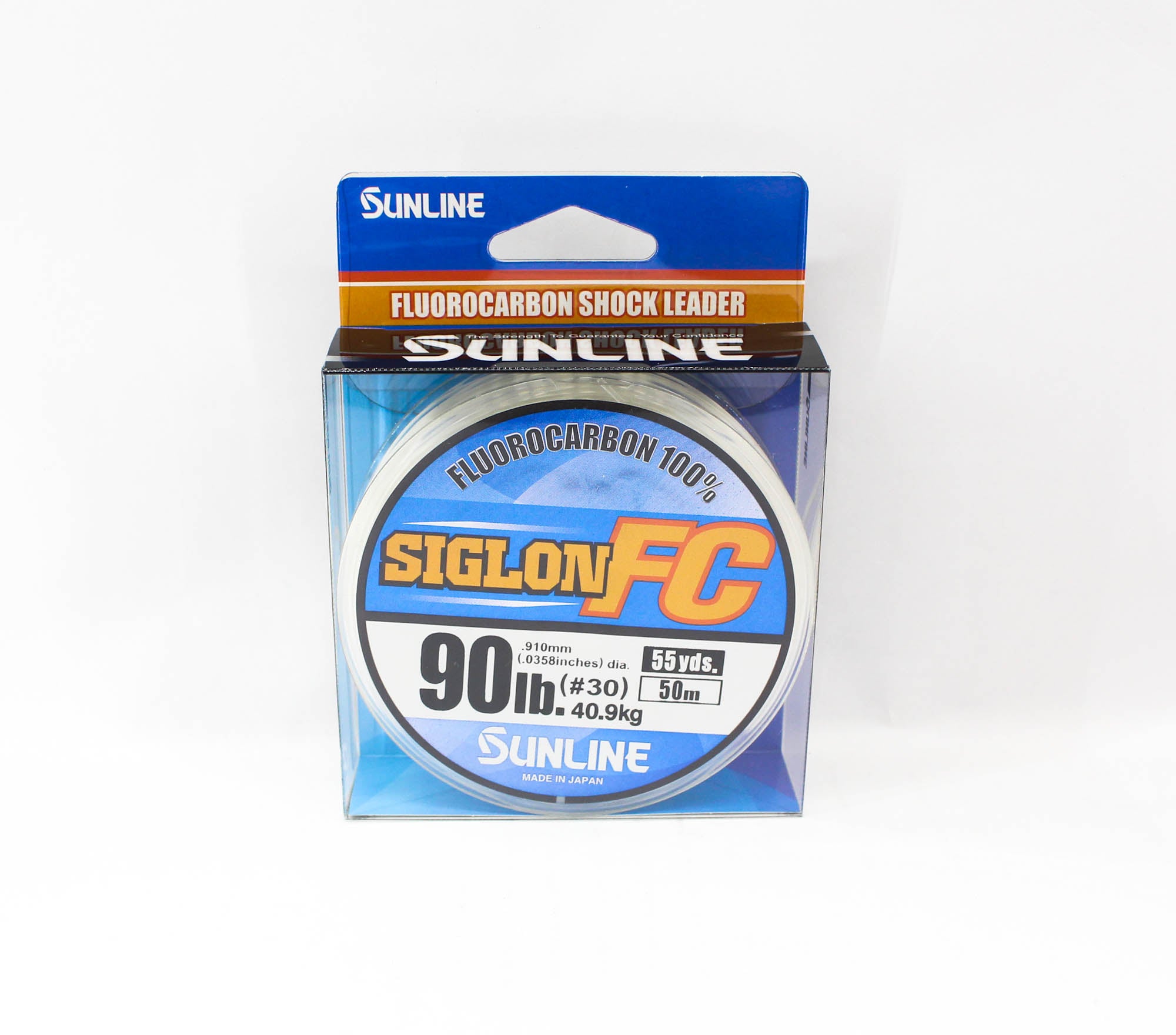 Sunline Fluorocarbon Leader Siglon FC 100% 50m 90lb Diameter 0.91mm (2101)