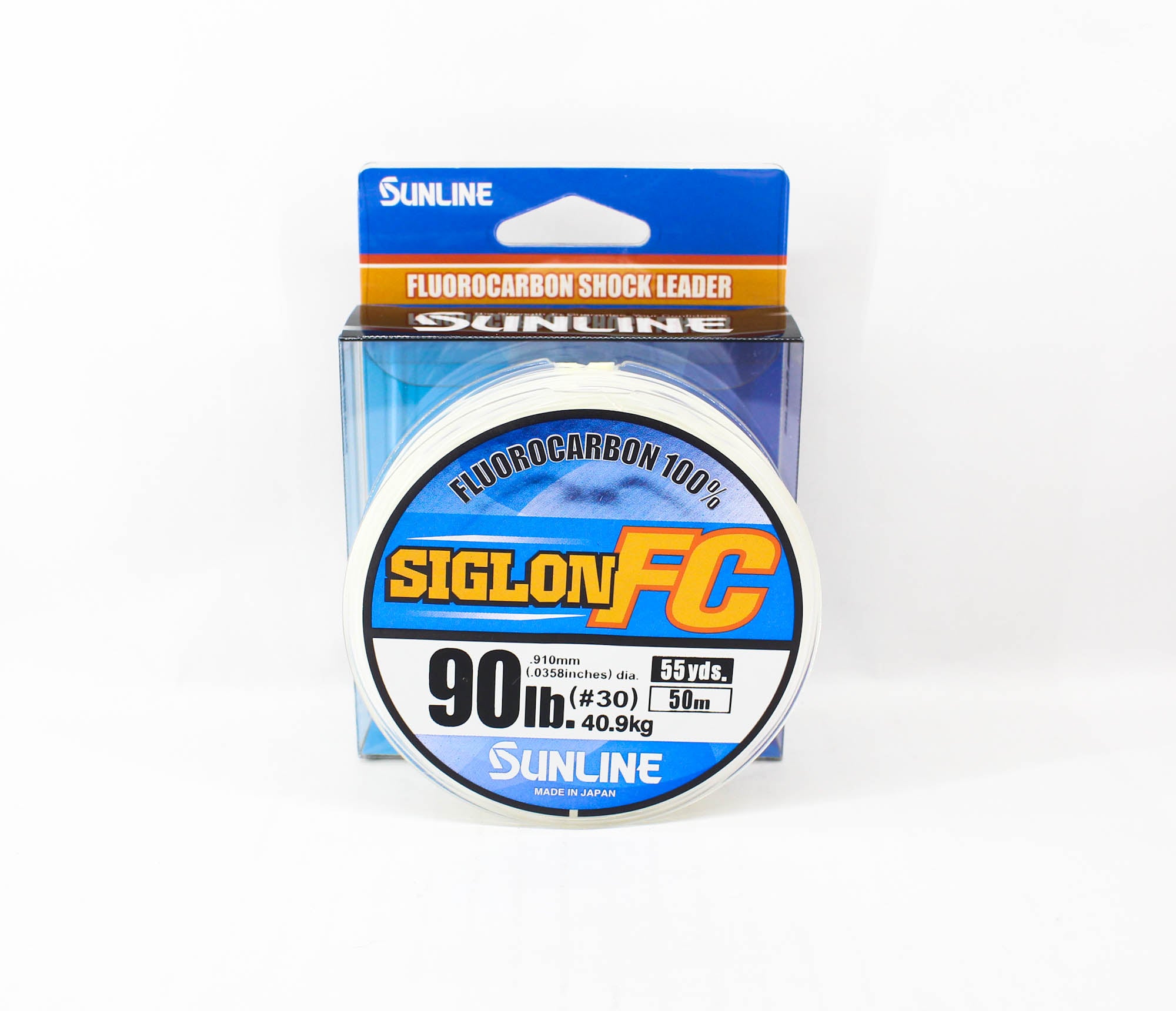 Sunline Fluorocarbon Leader Siglon FC 100% 50m 90lb Diameter 0.91mm (2101)