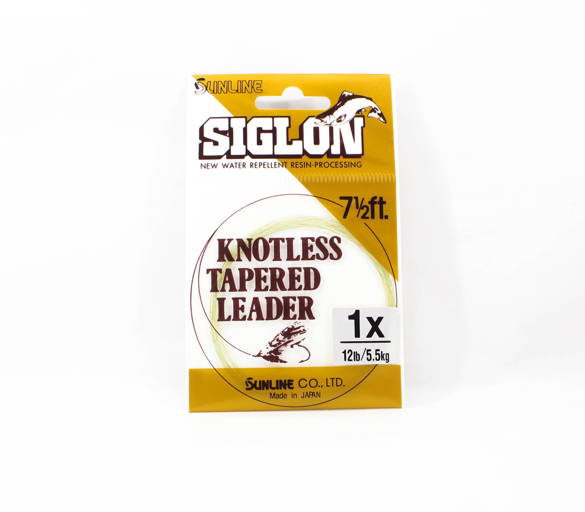 Sunline Tapered Leader Siglon Nylon 7.5 FT 1X (2316)