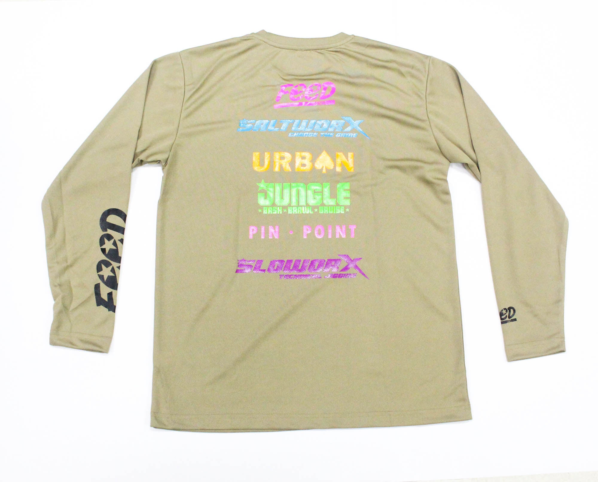 Feed T-Shirt Dry Fit Long Sleeve Size XL Sand (8050)