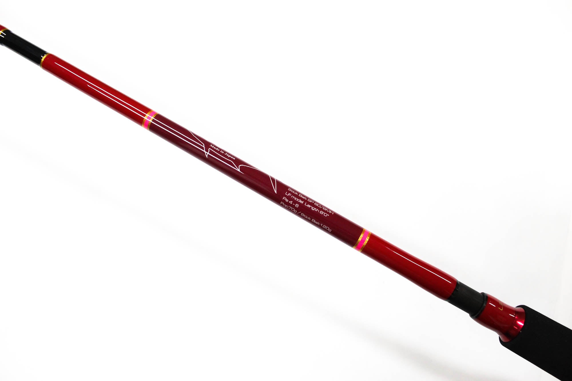Sea VentureX SVX Rod Spinning Lagoon Fighter SP 80/6 MH P.E 4-6 Red 8070