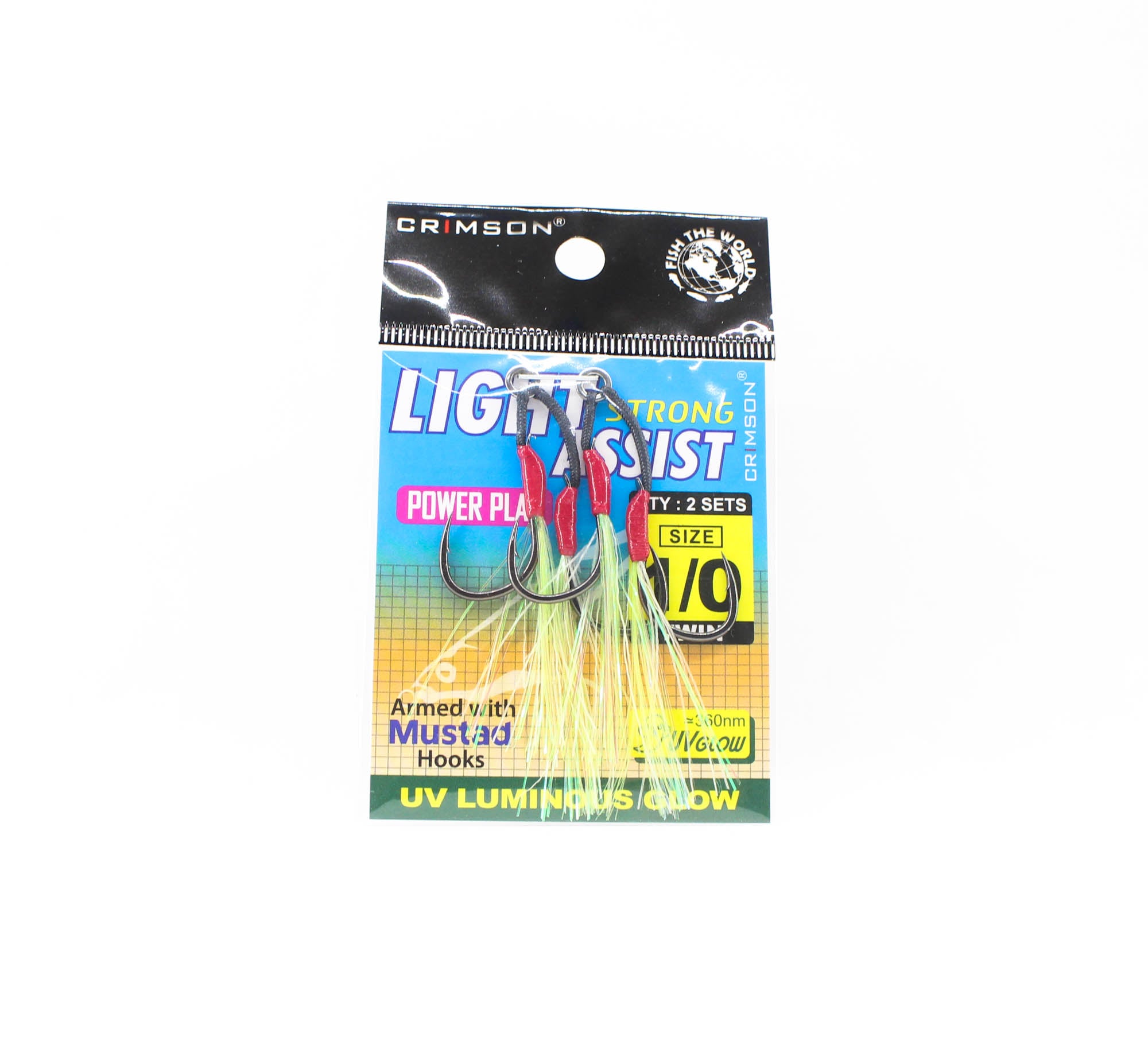 Crimson CLA-1 Assist Hook Set Size 1/0 (4505)