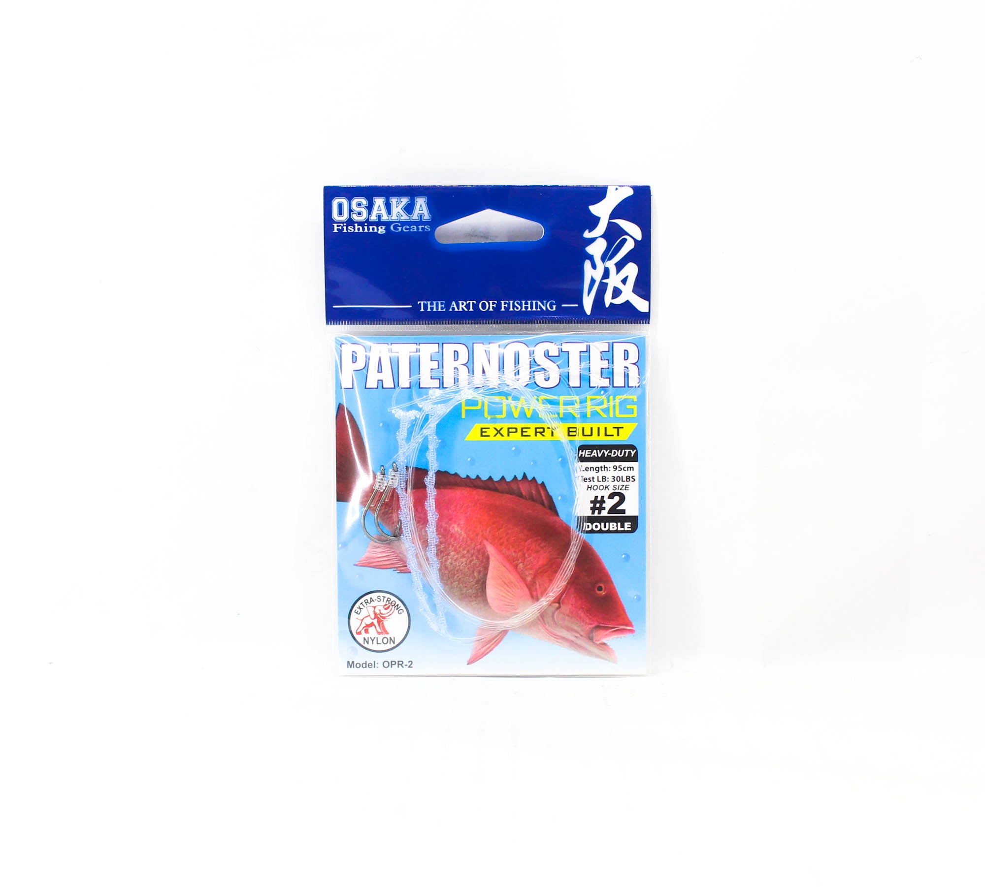 Crimson Osaka OPR-2 Paternoster Power Rig Nylon Size 2 30lb (4567)