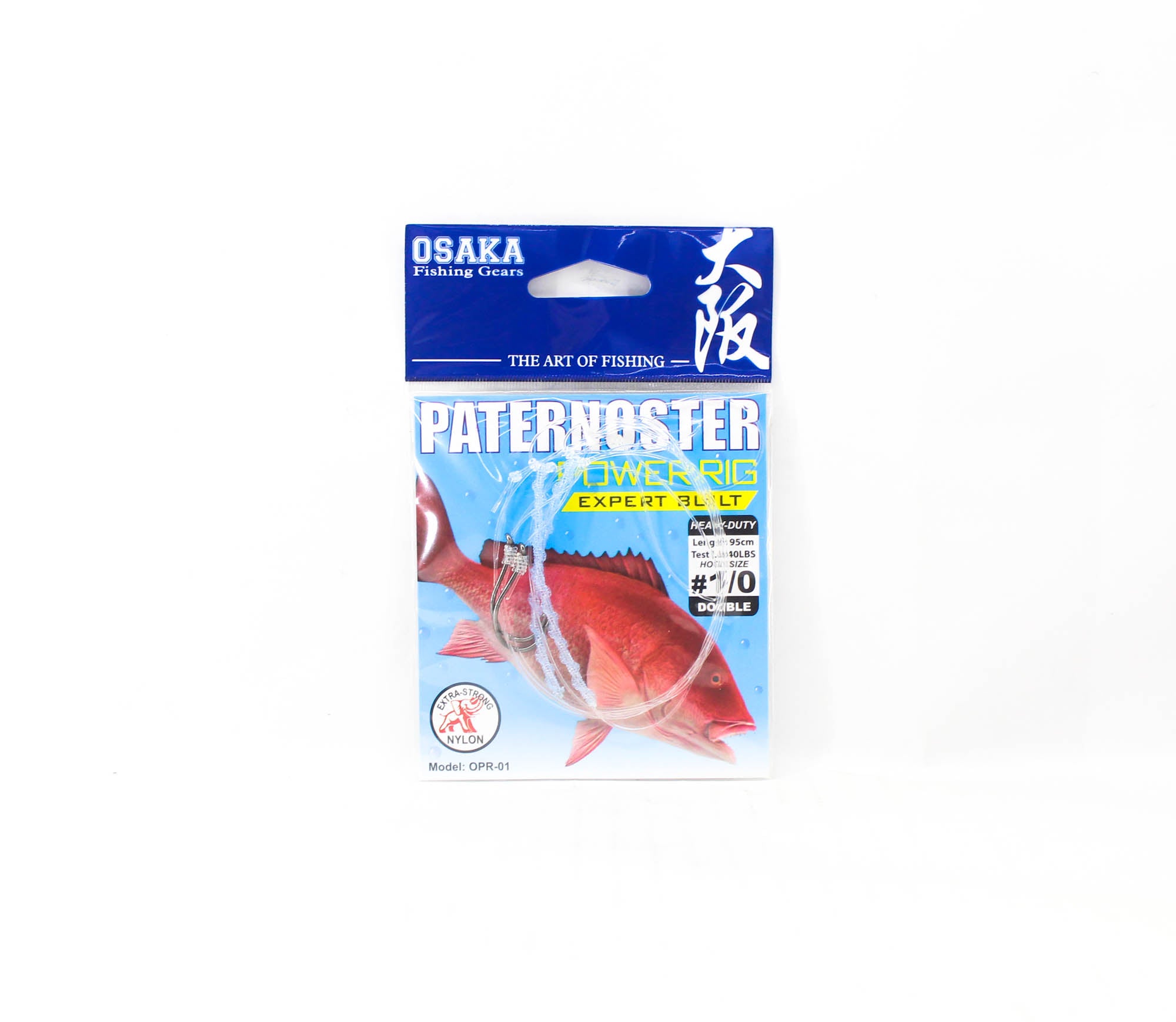 Crimson Osaka OPR-01 Paternoster Power Rig Nylon Size 1/0 40lb (4581)
