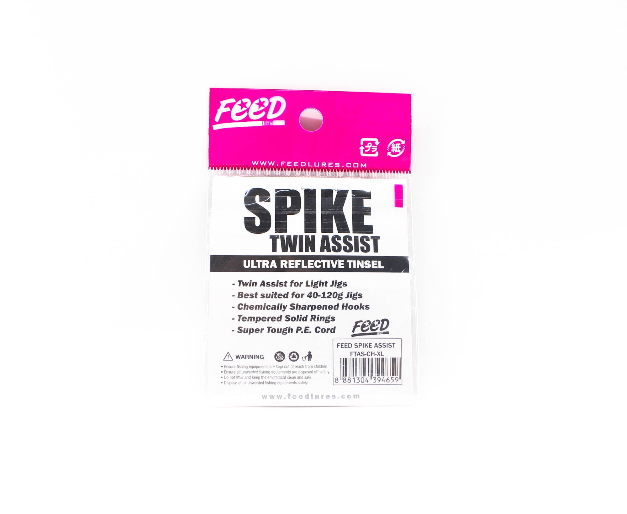 Feed FTAS-CH-XL Spike Twin Assist Hooks Size XL (4659)