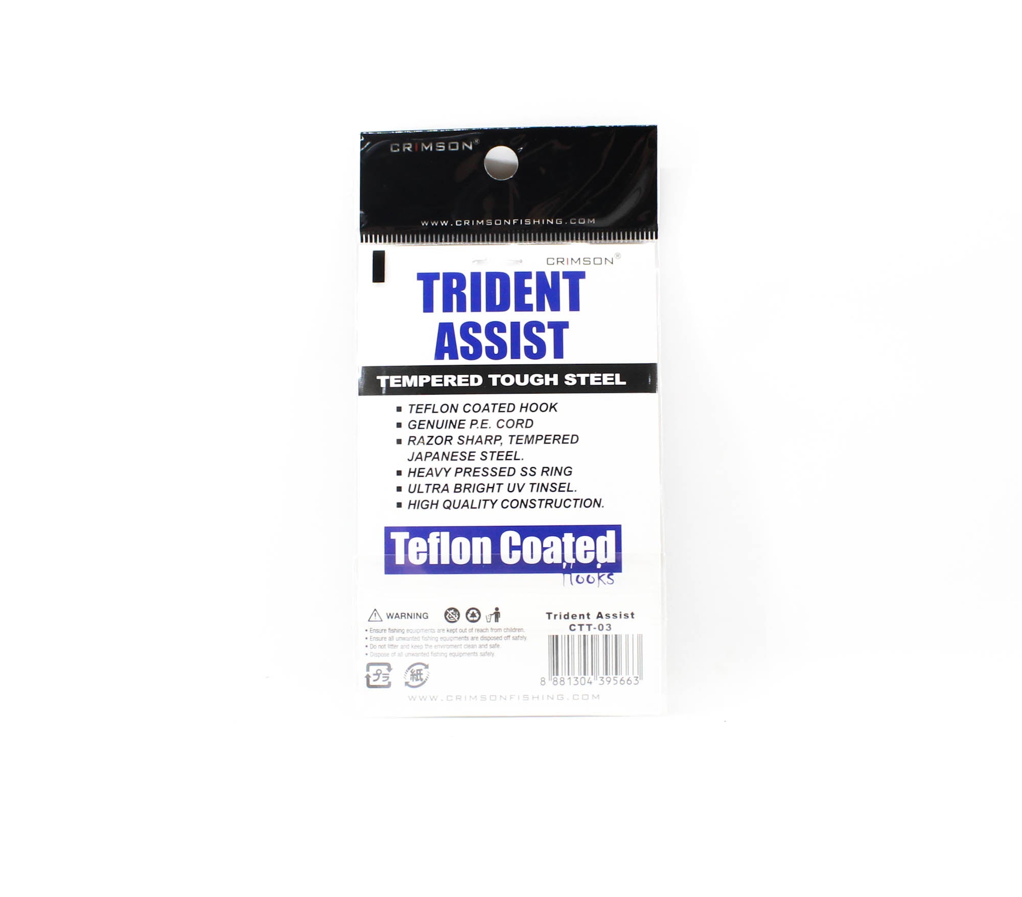 Crimson CTT-03 Trident Assist Hooks Size 3/0 (5663)