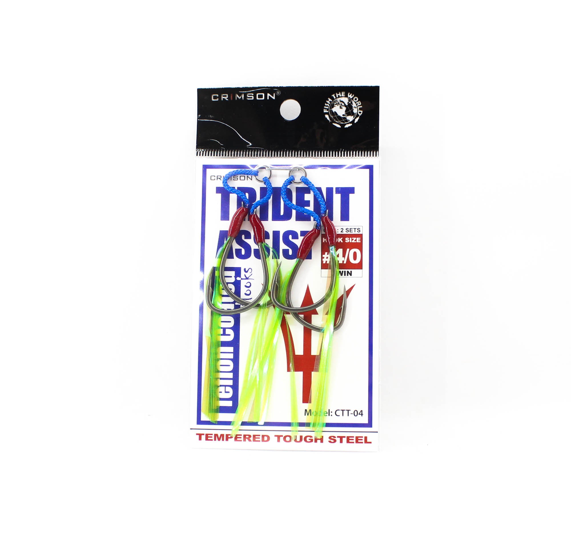 Crimson CTT-04 Trident Assist Hooks Size 4/0 (5670)