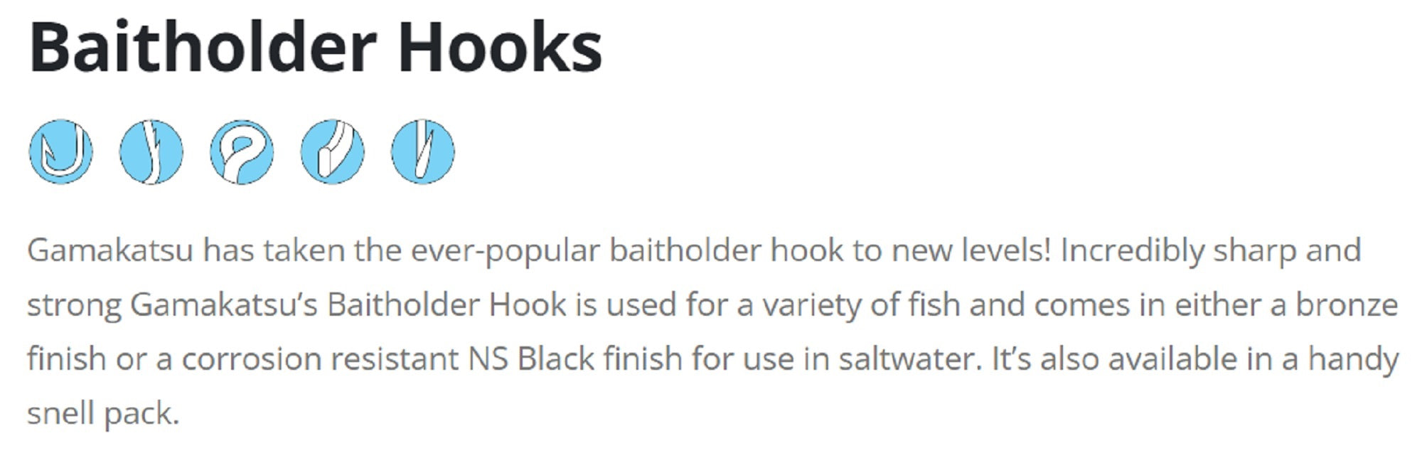 Gamakatsu Baitholder Value Pack Size 4/0 , 25 Per Pack (2490)