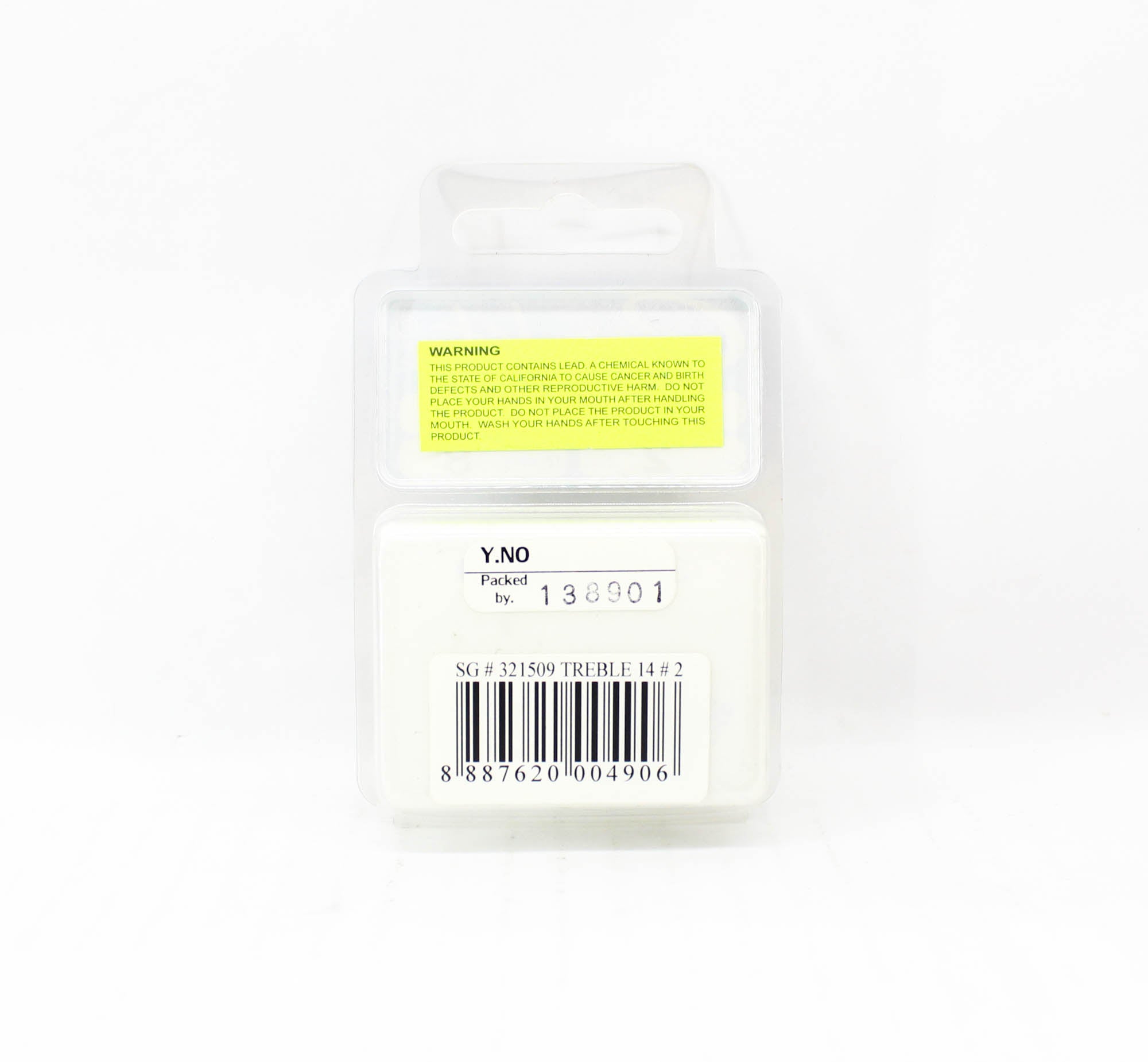 Gamakatsu Treble Hook Treble 14 Size 2 (4906)