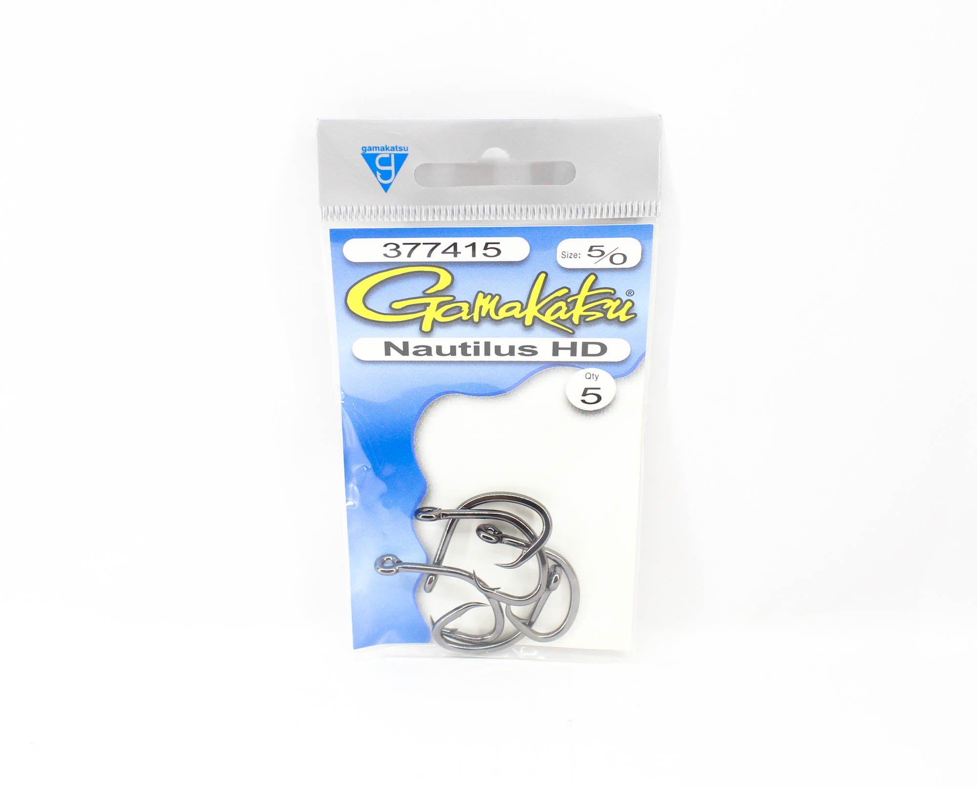 Gamakatsu 377415 Nautilus HD NSB Size 5/0 , 5 per pack (3304)