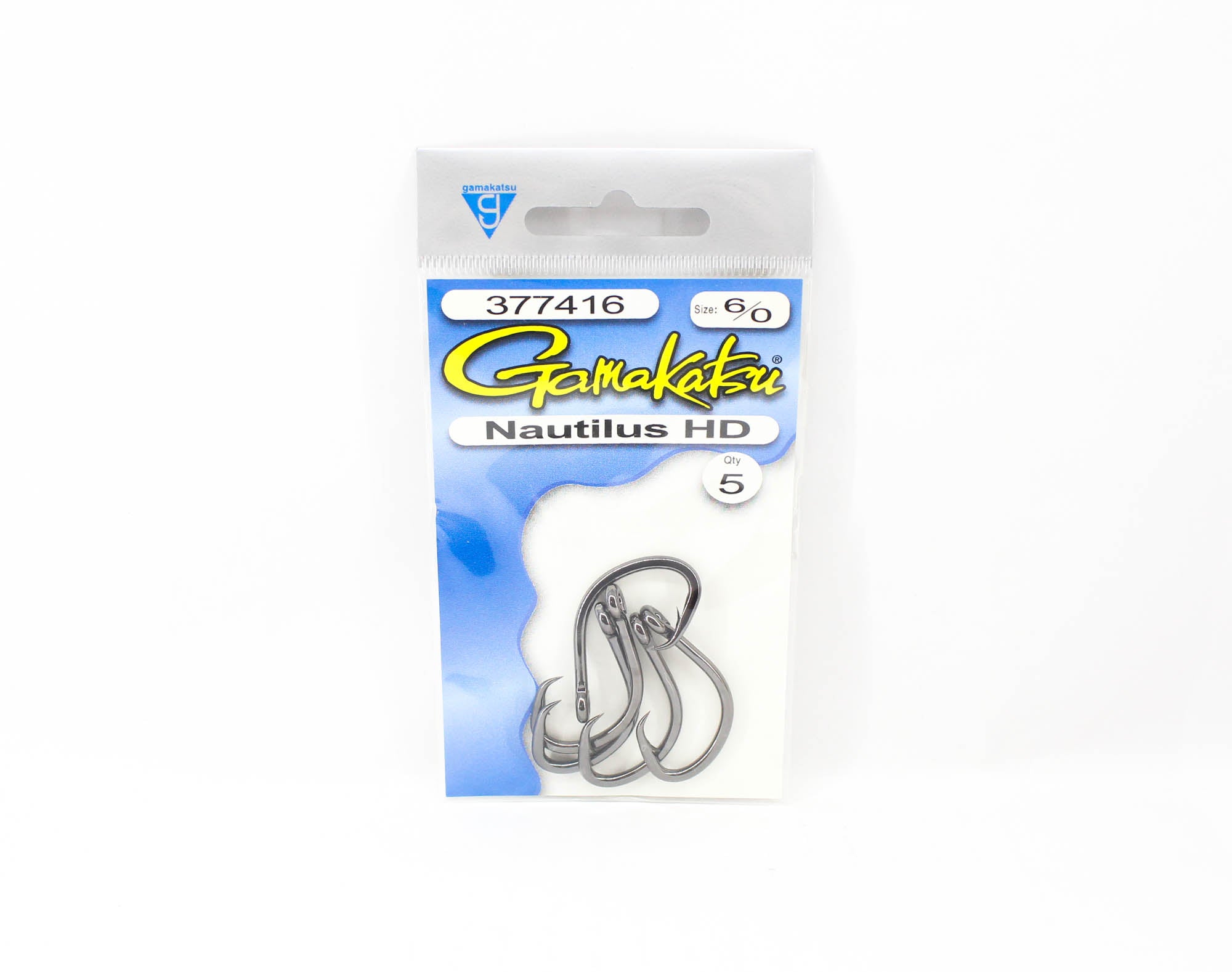 Gamakatsu 377416 Nautilus HD NSB Size 6/0 , 5 per pack (3311)