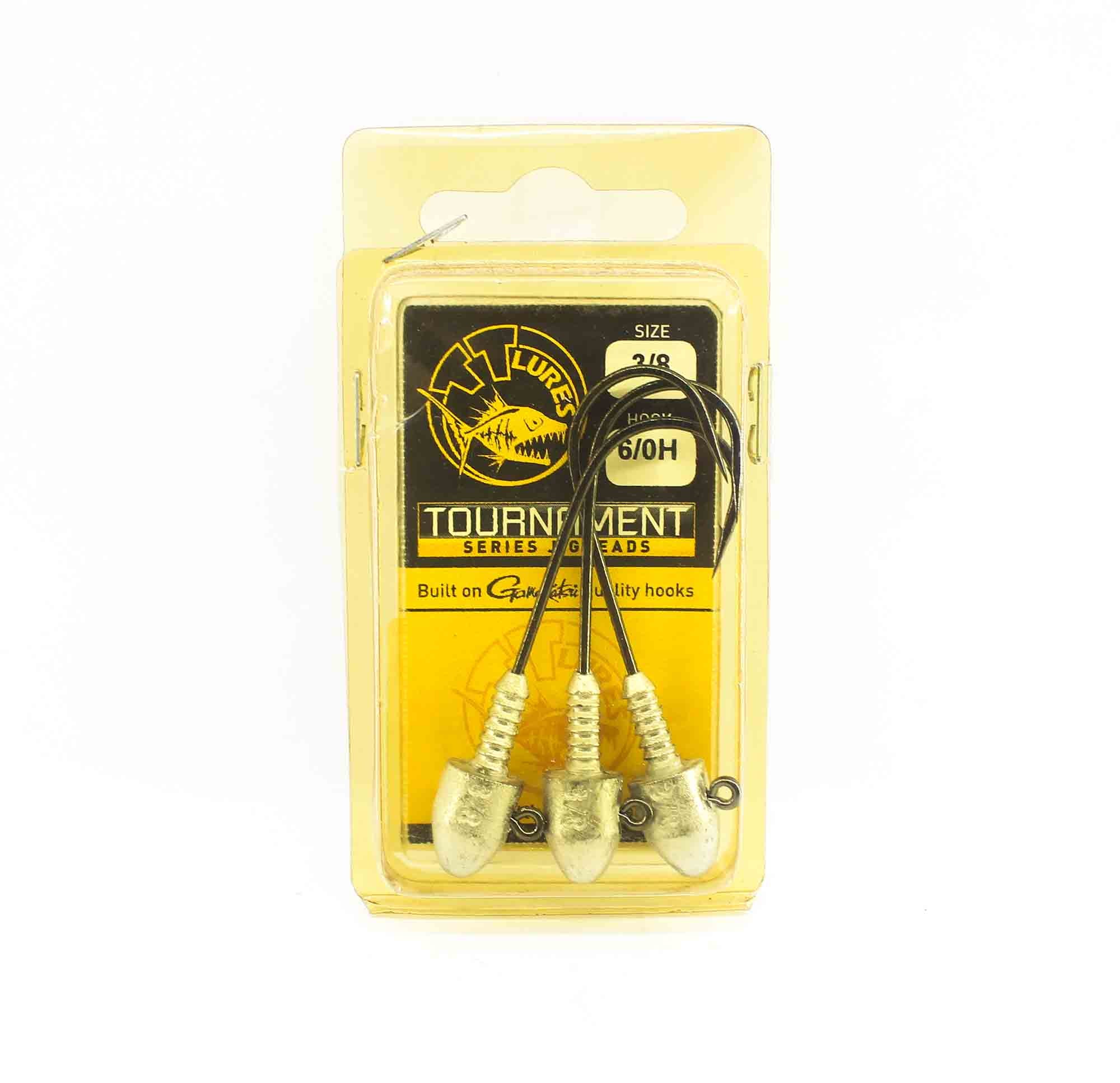 Tackle Tactics TT Tournament Jig Head 3/8 oz 6/0H 3/pack (0183)