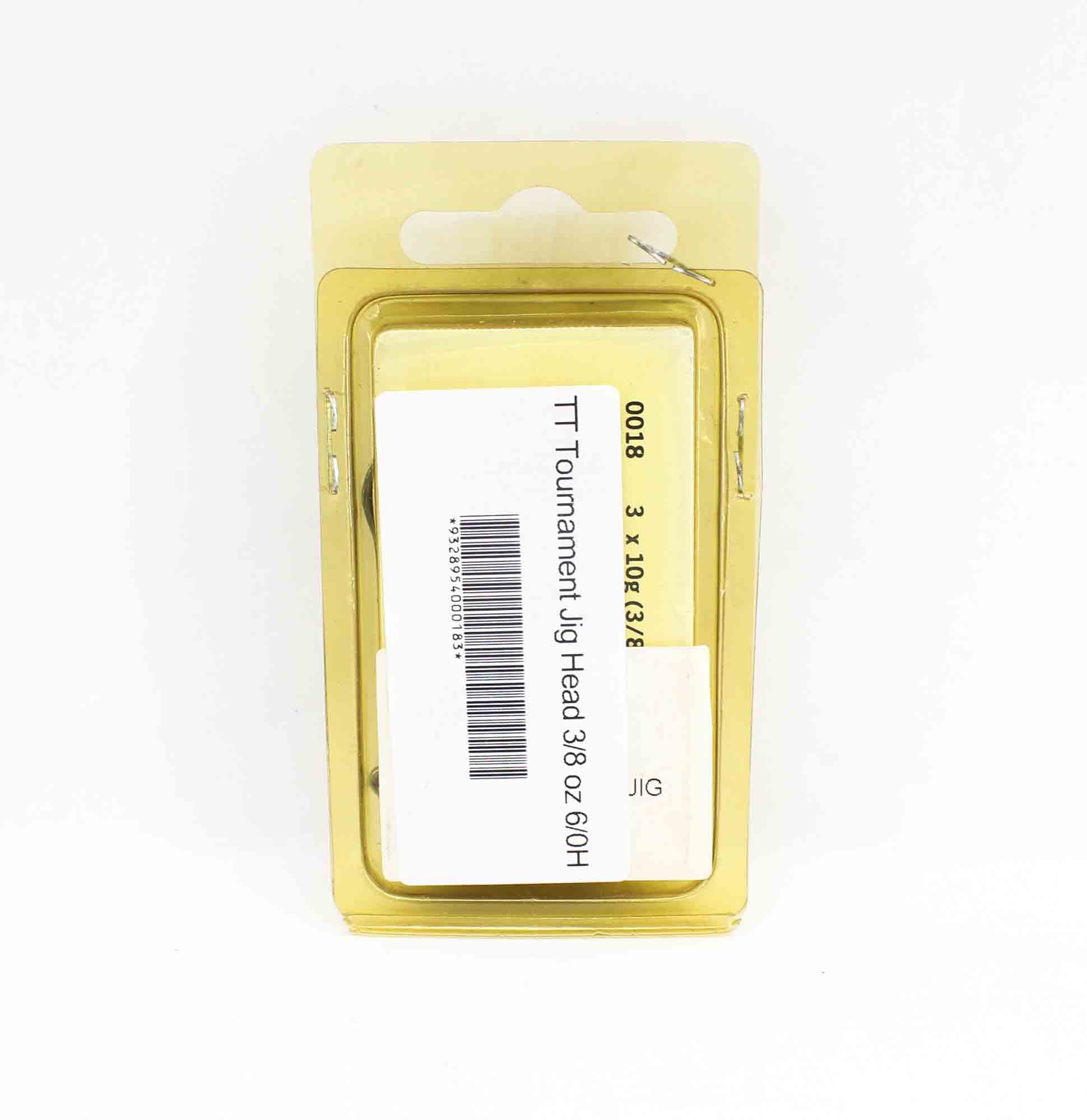 Tackle Tactics TT Tournament Jig Head 3/8 oz 6/0H 3/pack (0183)