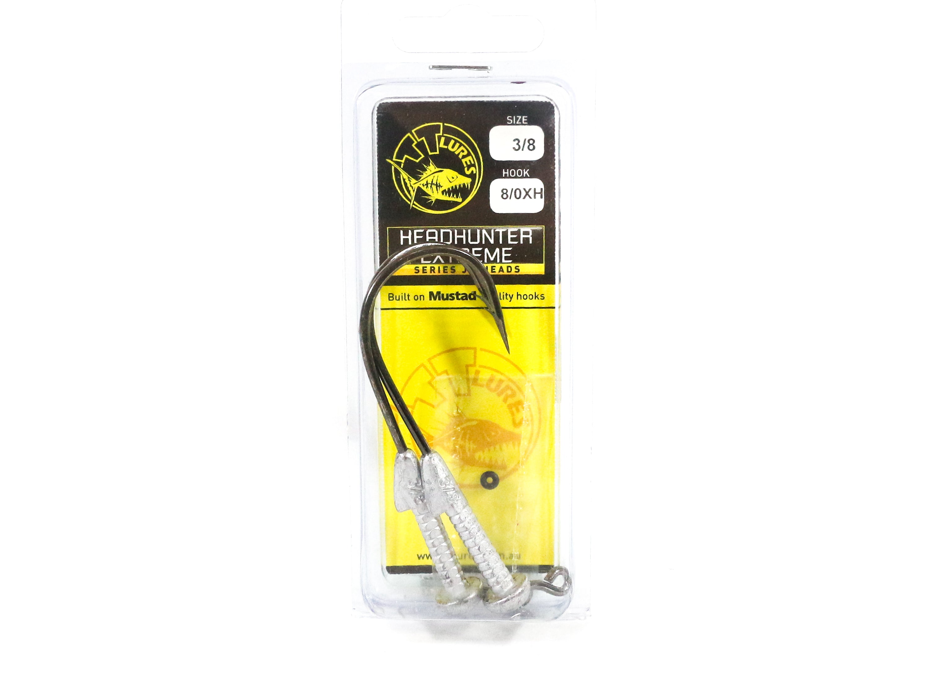 Tackle Tactics TT Warhead Jig Head 3/8 oz 8/0XH 2/pack (0510)