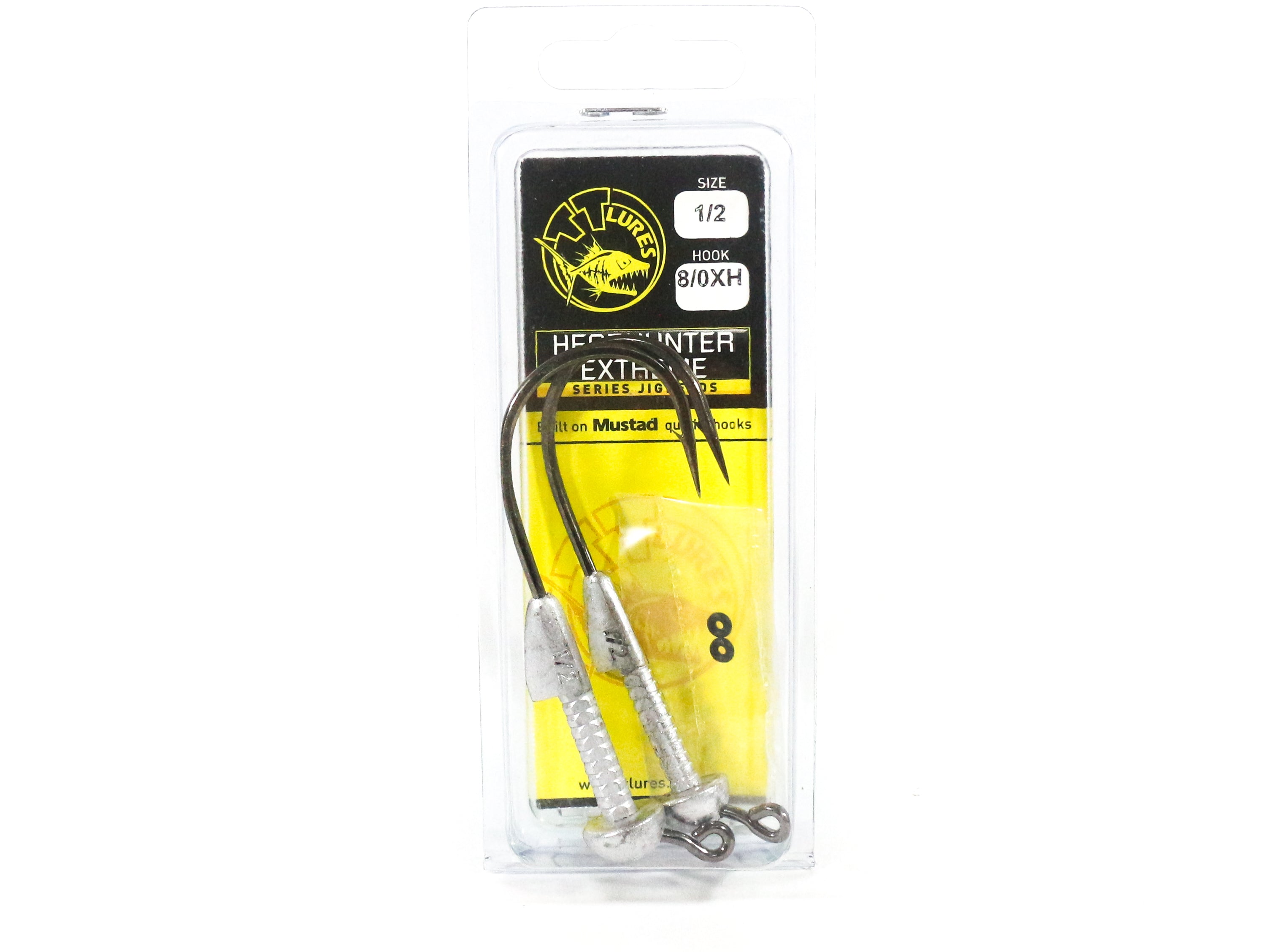 Tackle Tactics TT Warhead Jig Head 1/2 oz 8/0XH 2/pack (0527)