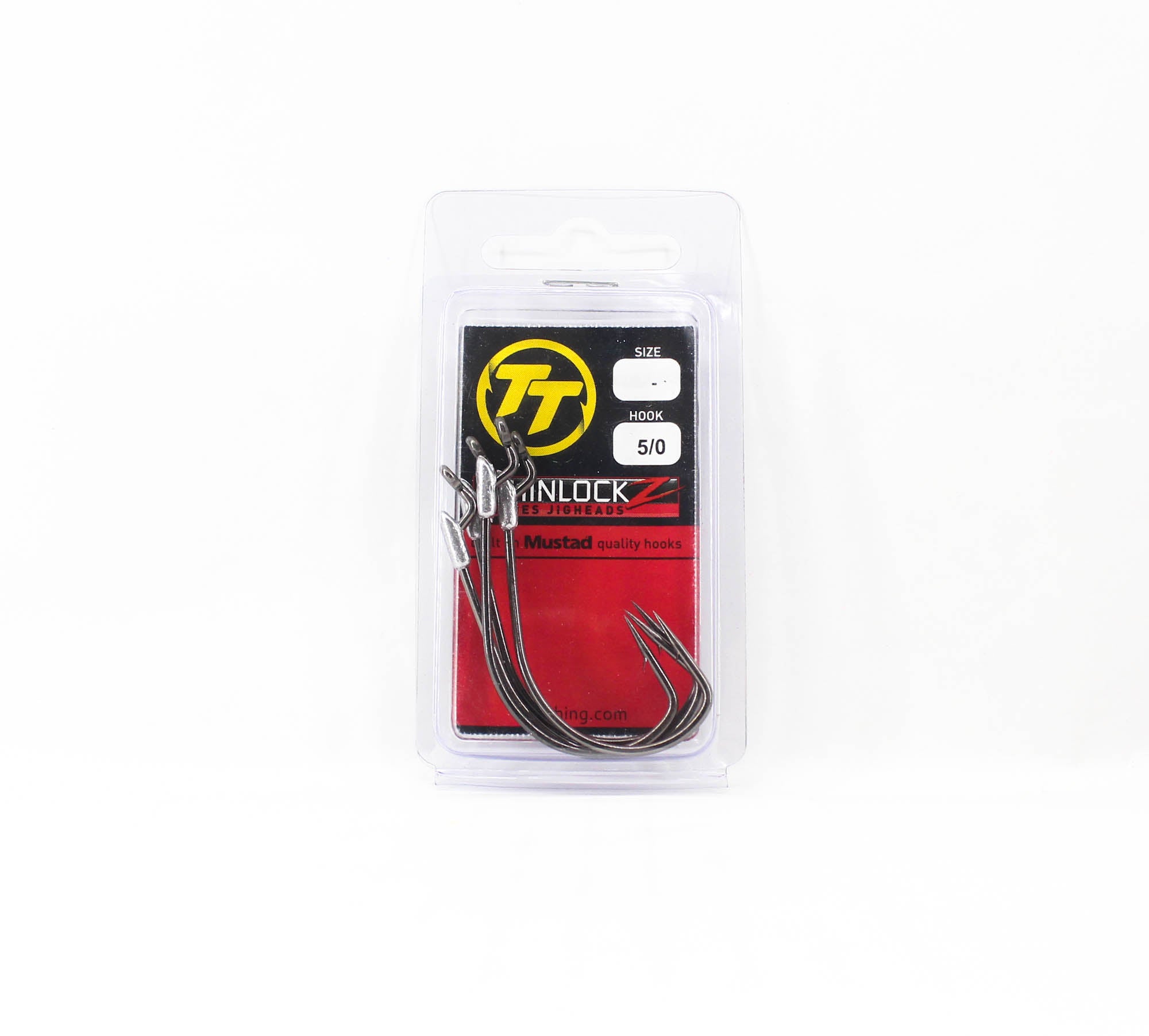 Tackle Tactics TT ChinlockZ Unweighted Worm Hook 5/0 4/pack (0893)