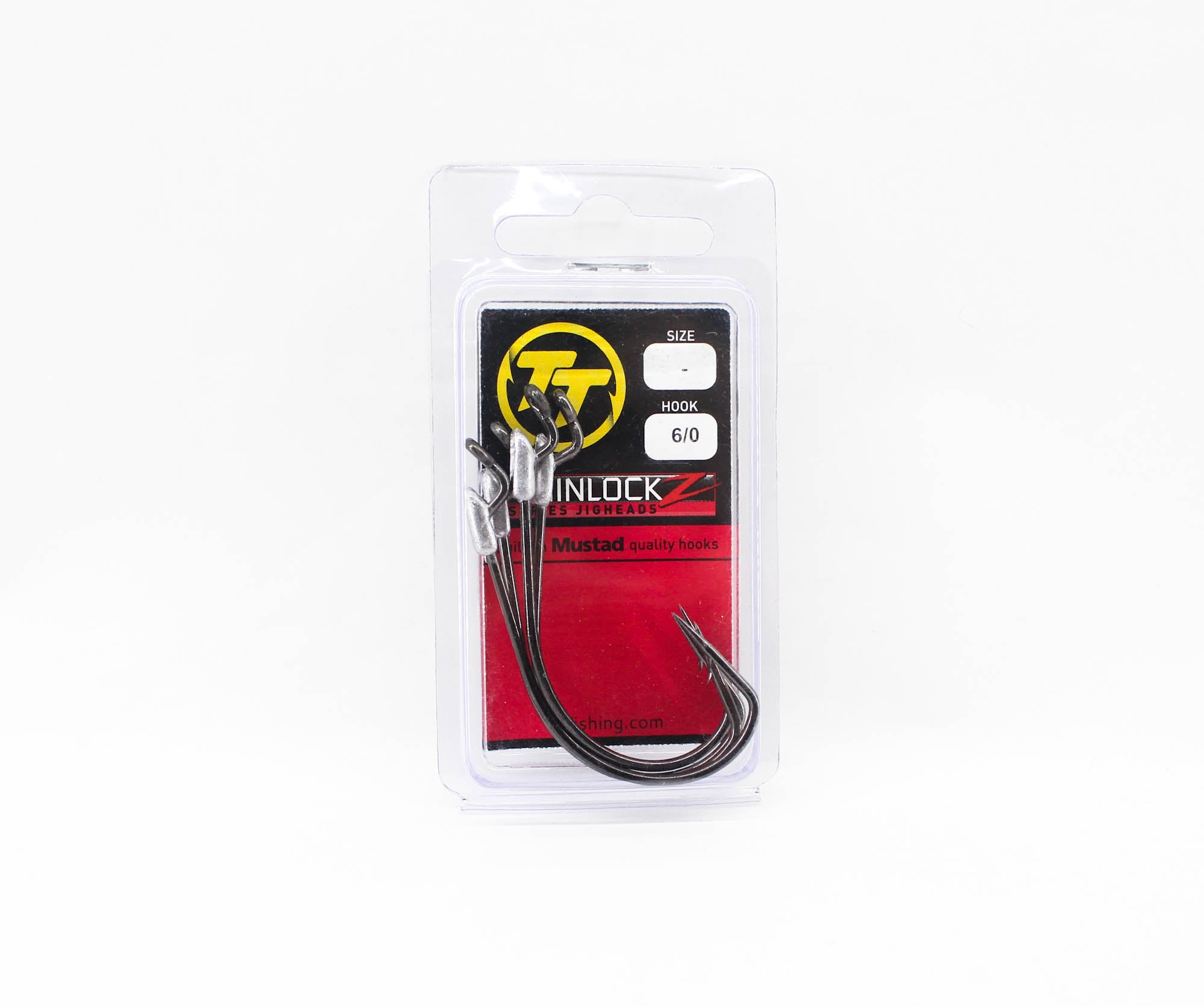 Tackle Tactics TT ChinlockZ Unweighted Worm Hook 6/0 4/pack (0923)