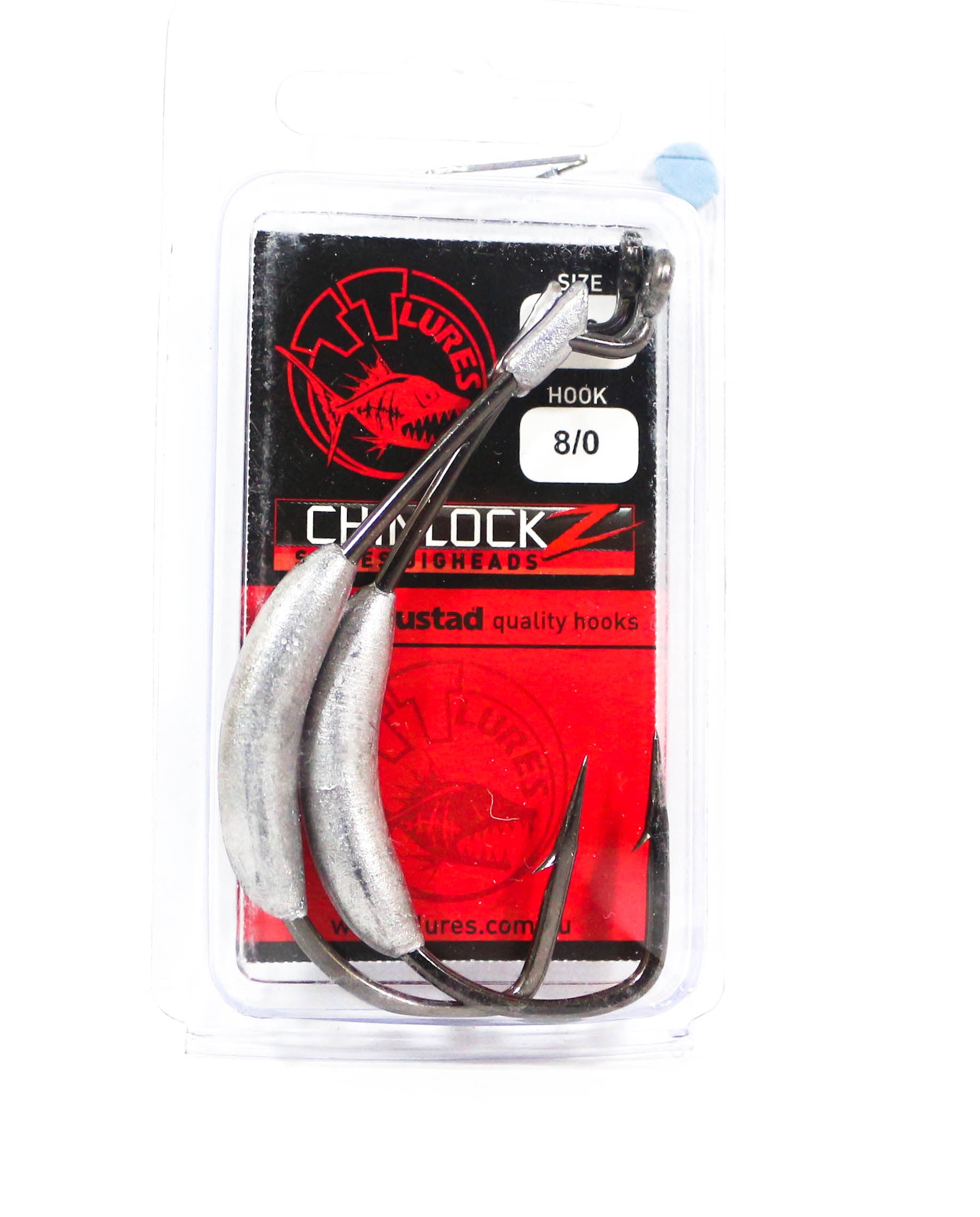 Tackle Tactics TT ChinlockZ SWS Weighted Worm Hook 1/2 oz 8/0 2/pack (0978)