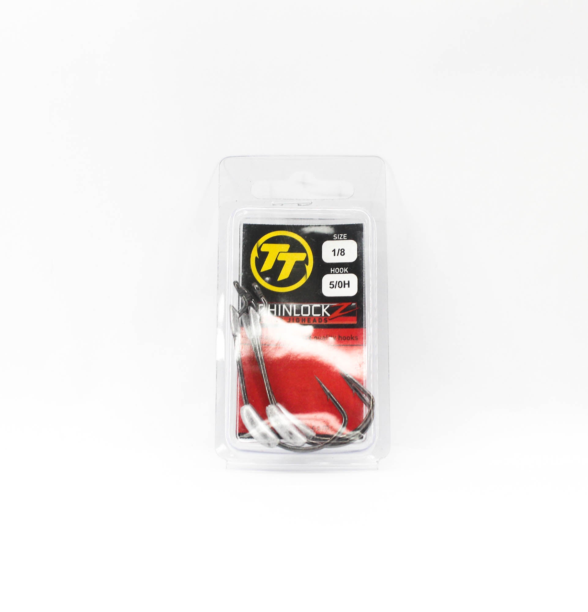 Tackle Tactics TT ChinlockZ Weighted Worm Hook 1/8 oz 5/0 3/pack (0985)
