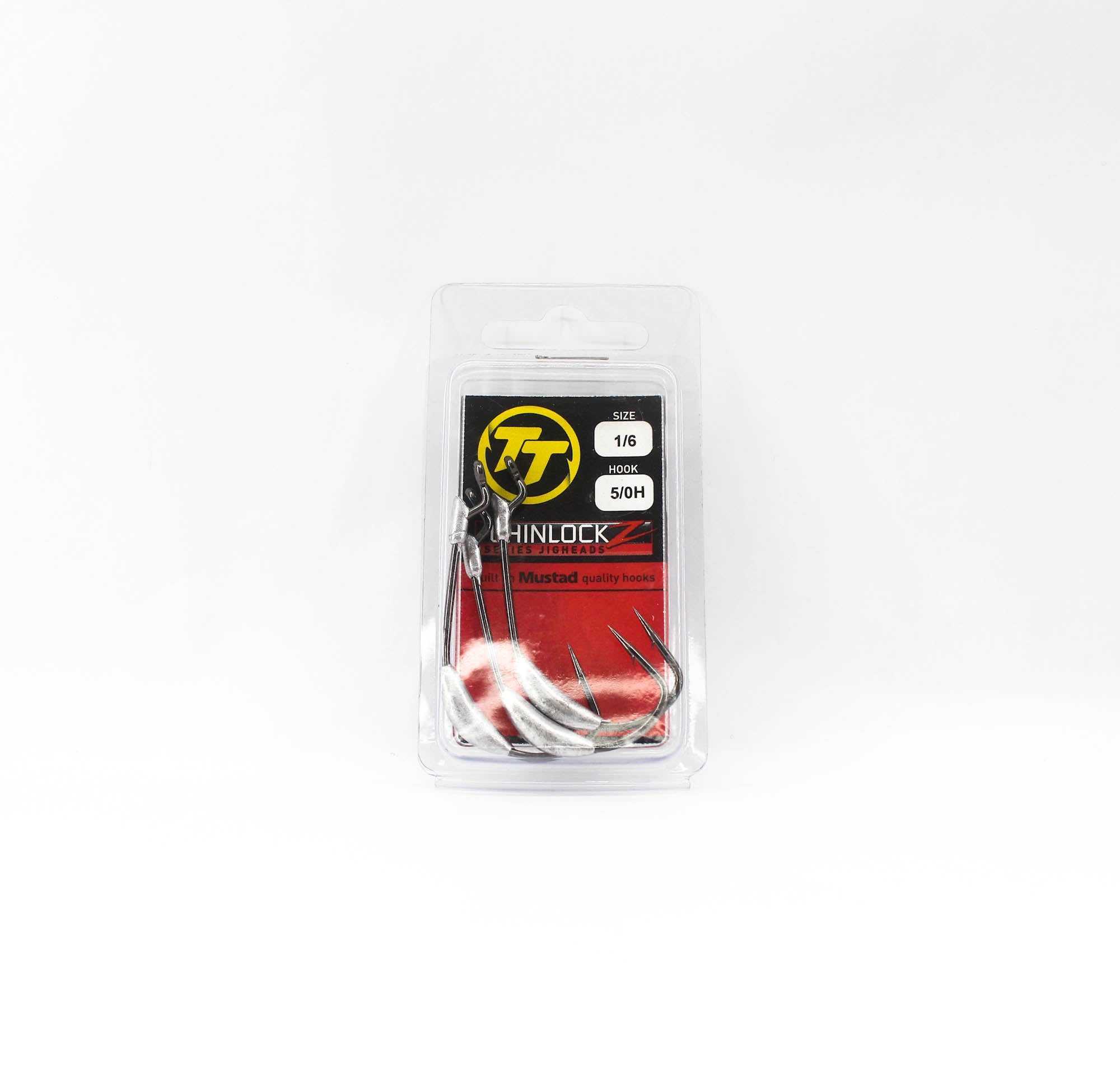 Tackle Tactics TT ChinlockZ Weighted Worm Hook 1/6 oz 5/0 3/pack (0992)