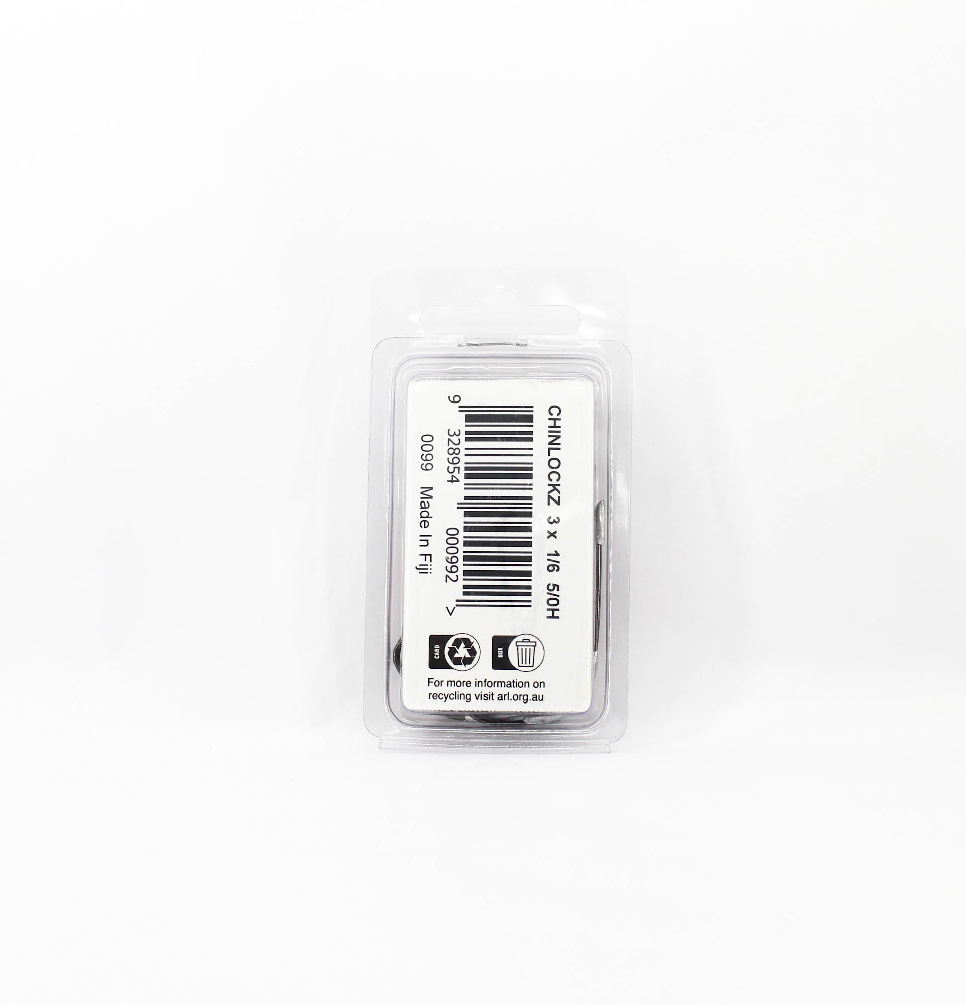 Tackle Tactics TT ChinlockZ Weighted Worm Hook 1/6 oz 5/0 3/pack (0992)