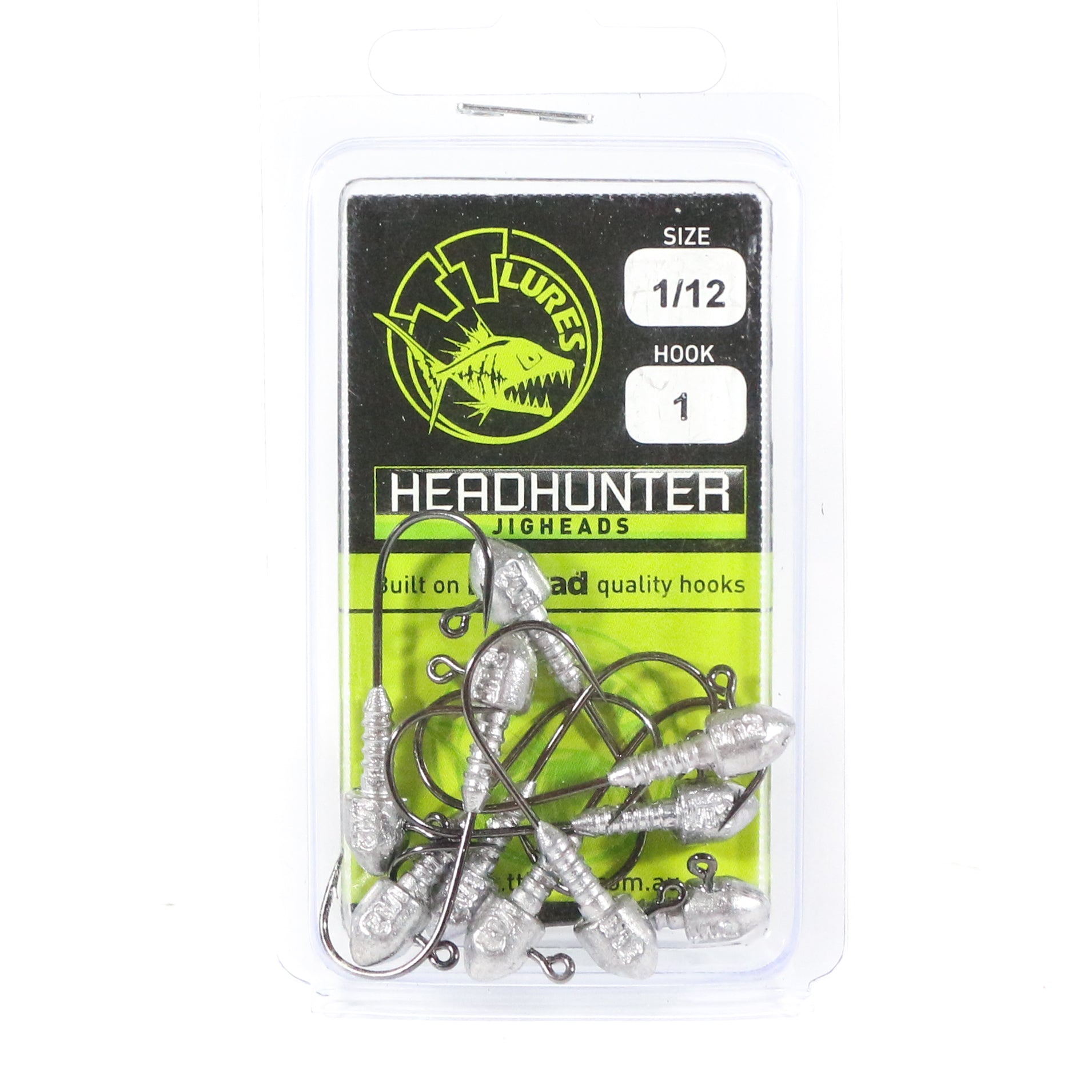 Tackle Tactics TT Head Hunter Jig Head 1/12 oz 1 10/pack (1081)