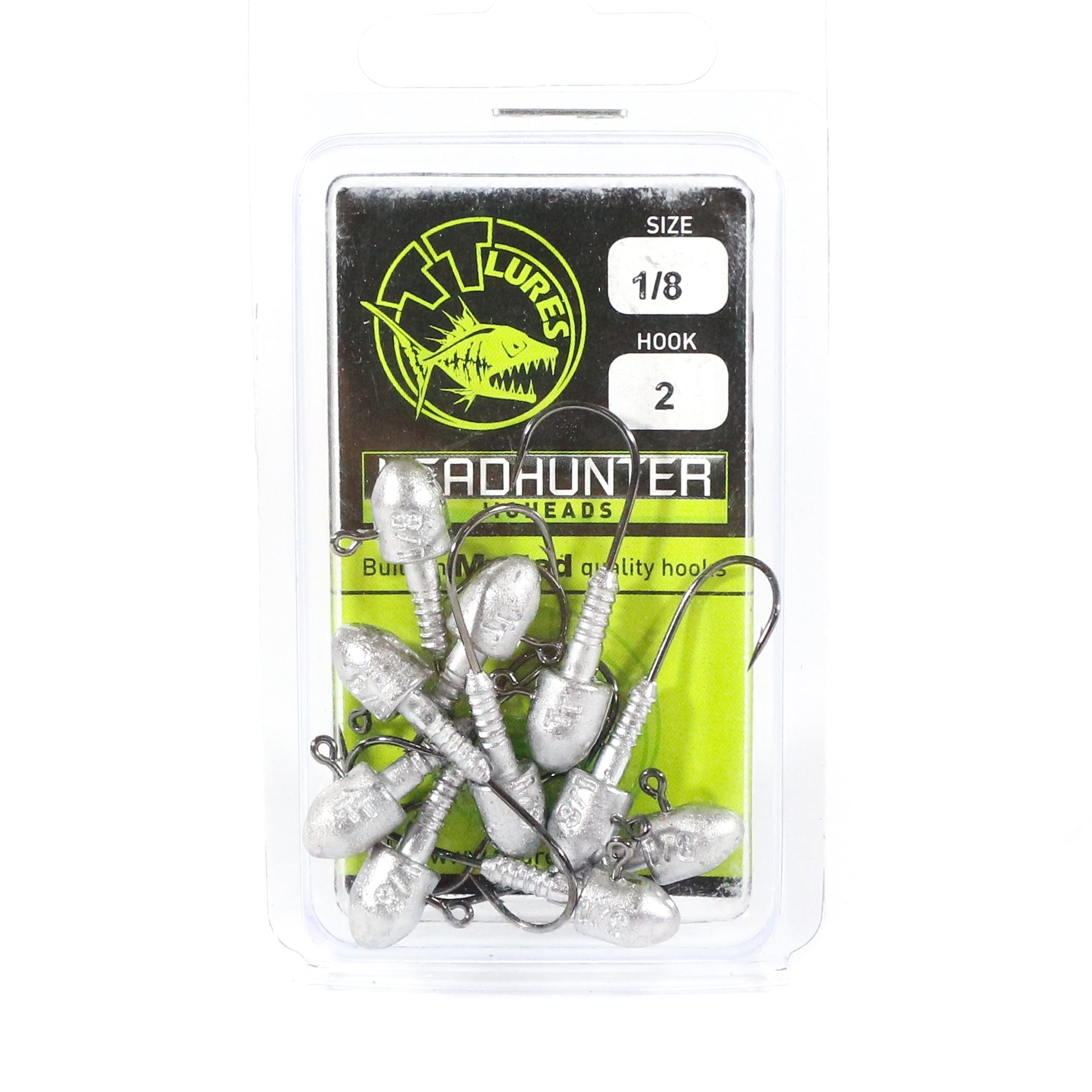 Tackle Tactics TT Head Hunter Jig Head 1/8 oz 2 10/pack (1098)