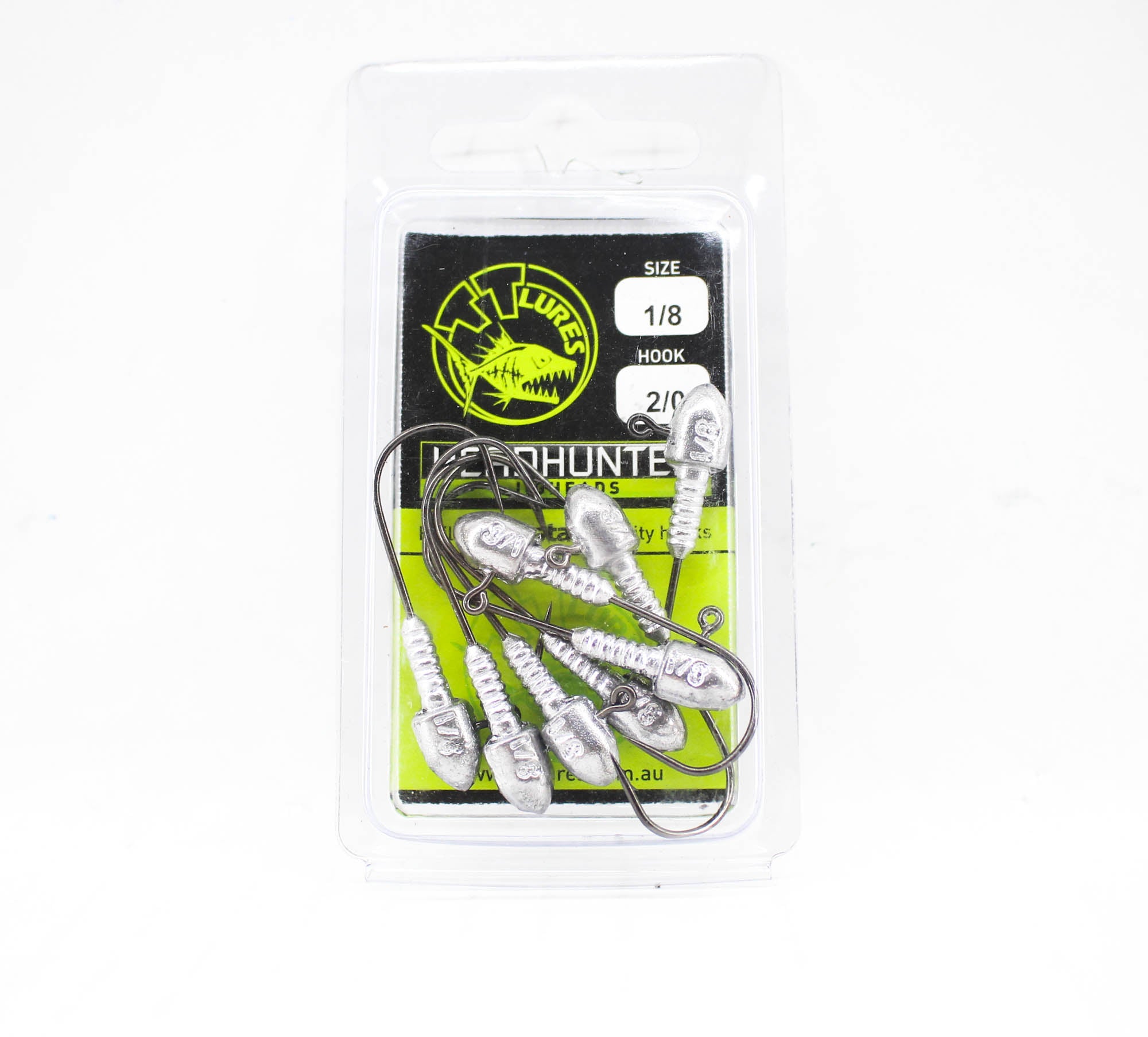 Tackle Tactics TT Head Hunter Jig Head 1/8 oz 2/0 8/pack (1128)