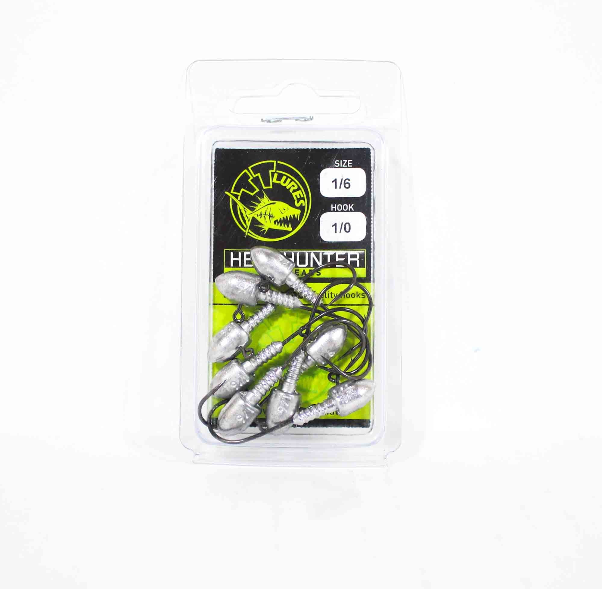 Tackle Tactics TT Head Hunter Jig Head 1/6 oz 1/0 8/pack (1142)