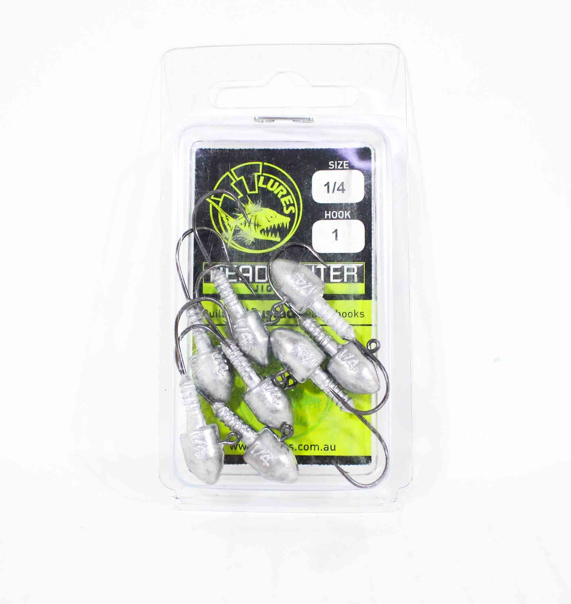 Tackle Tactics TT Head Hunter Jig Head 1/4 oz 1 8/pack (1166)