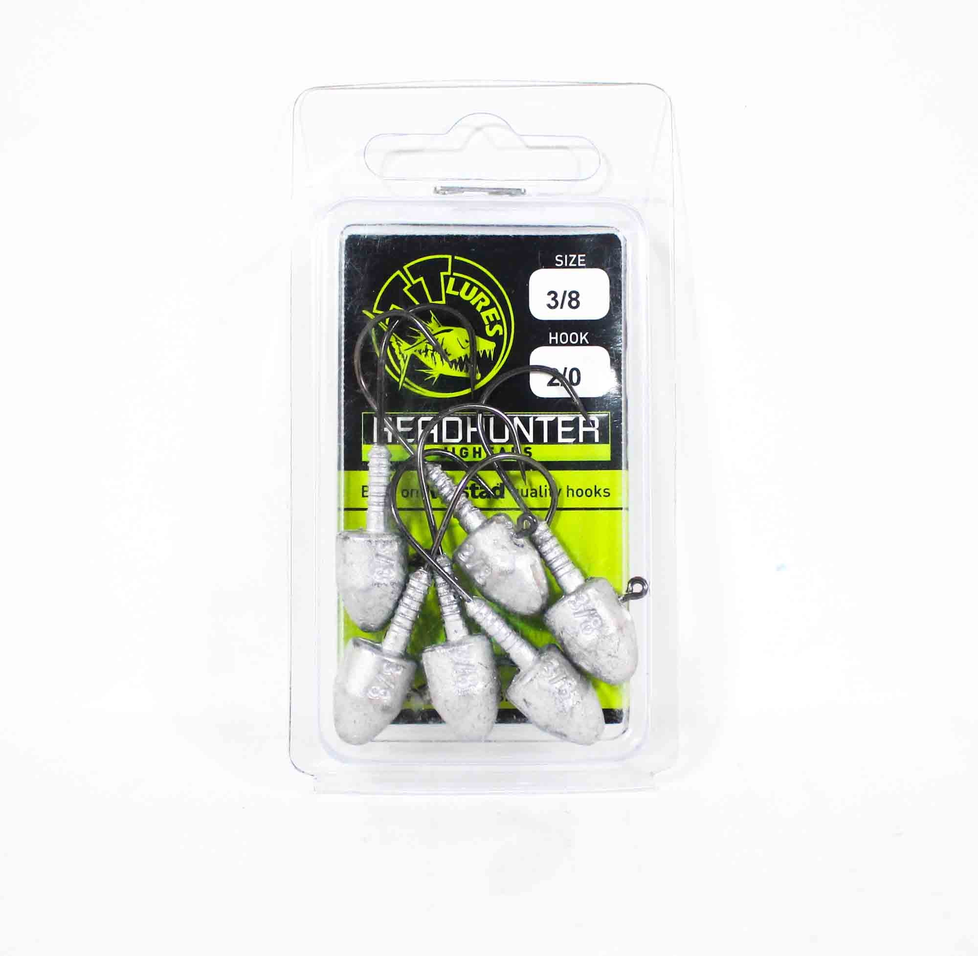 Tackle Tactics TT Head Hunter Jig Head 3/8 oz 2/0 6/pack (1197)