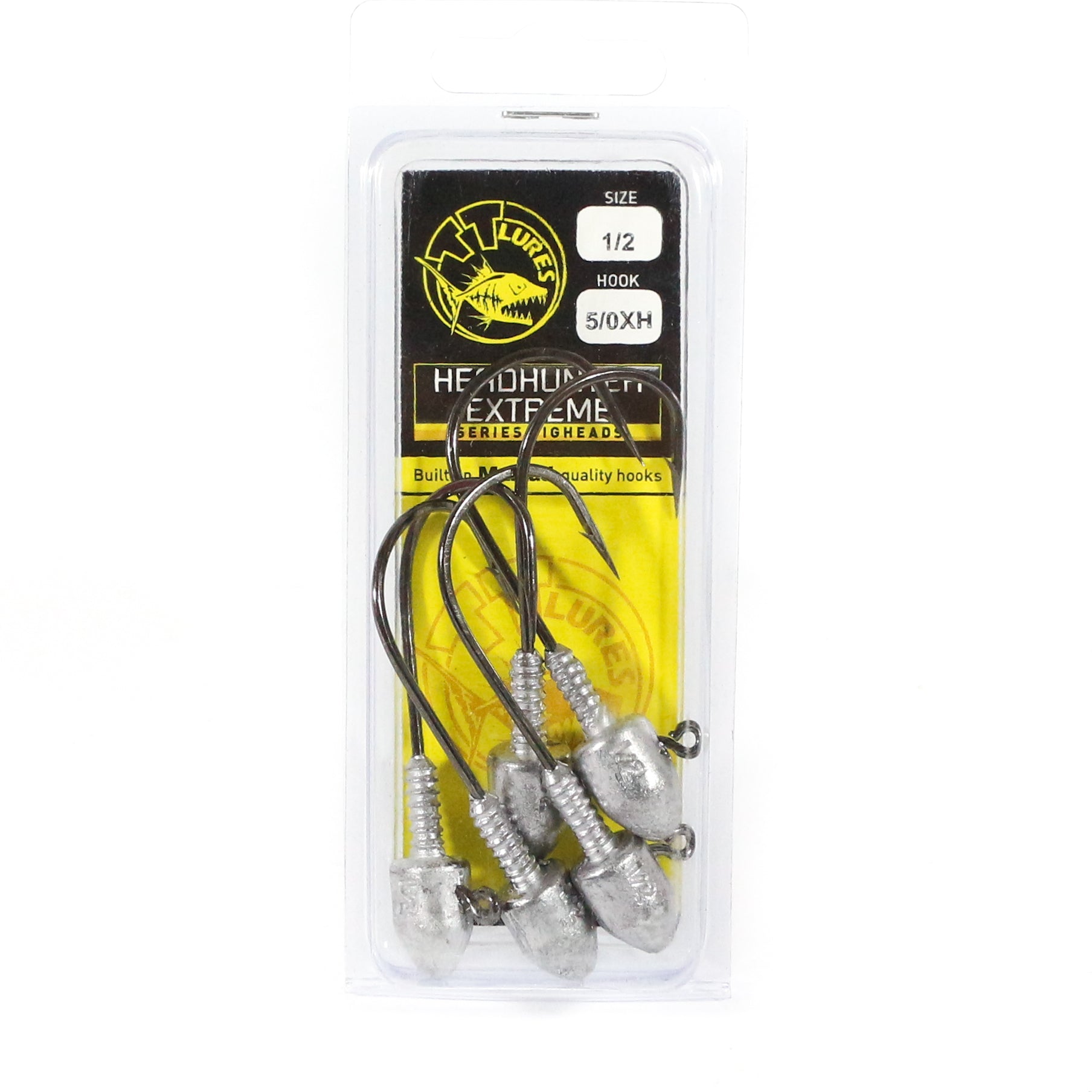 Tackle Tactics TT Head Hunter Extreme Jig Head 1/2 oz 5/0 XH 5/pack (1340)