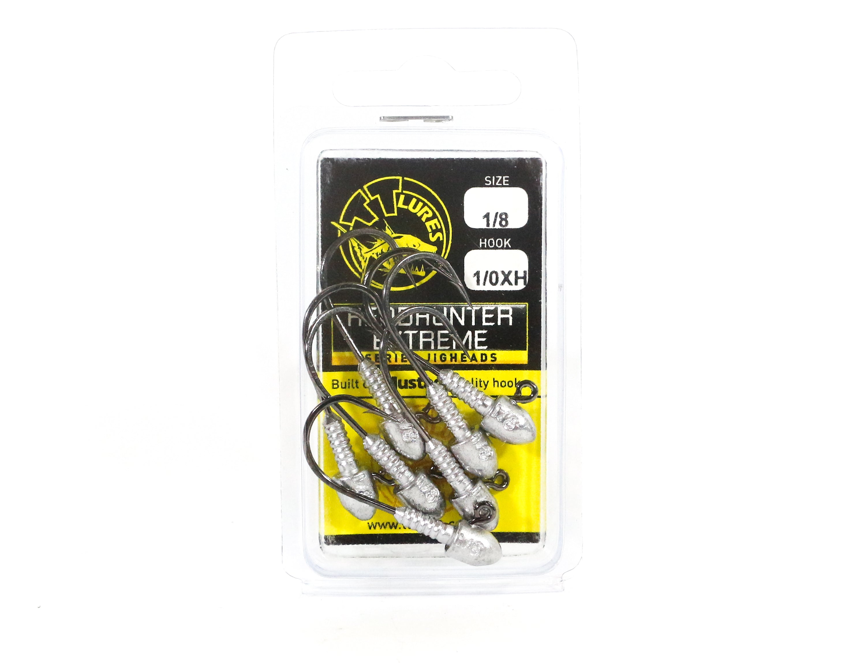 Tackle Tactics TT Head Hunter Extreme Jig Head 1/8 oz 1/0 XH 7/pack (1456)