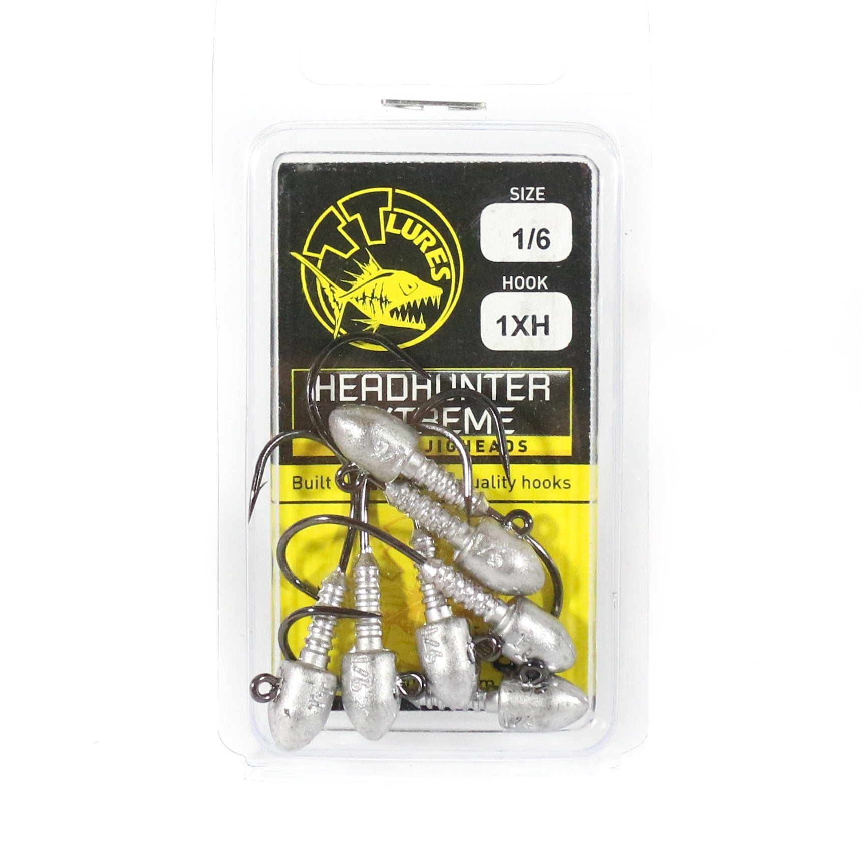 Tackle Tactics TT Head Hunter Extreme Jig Head 1/6 oz 1 XH 7/pack (1470)