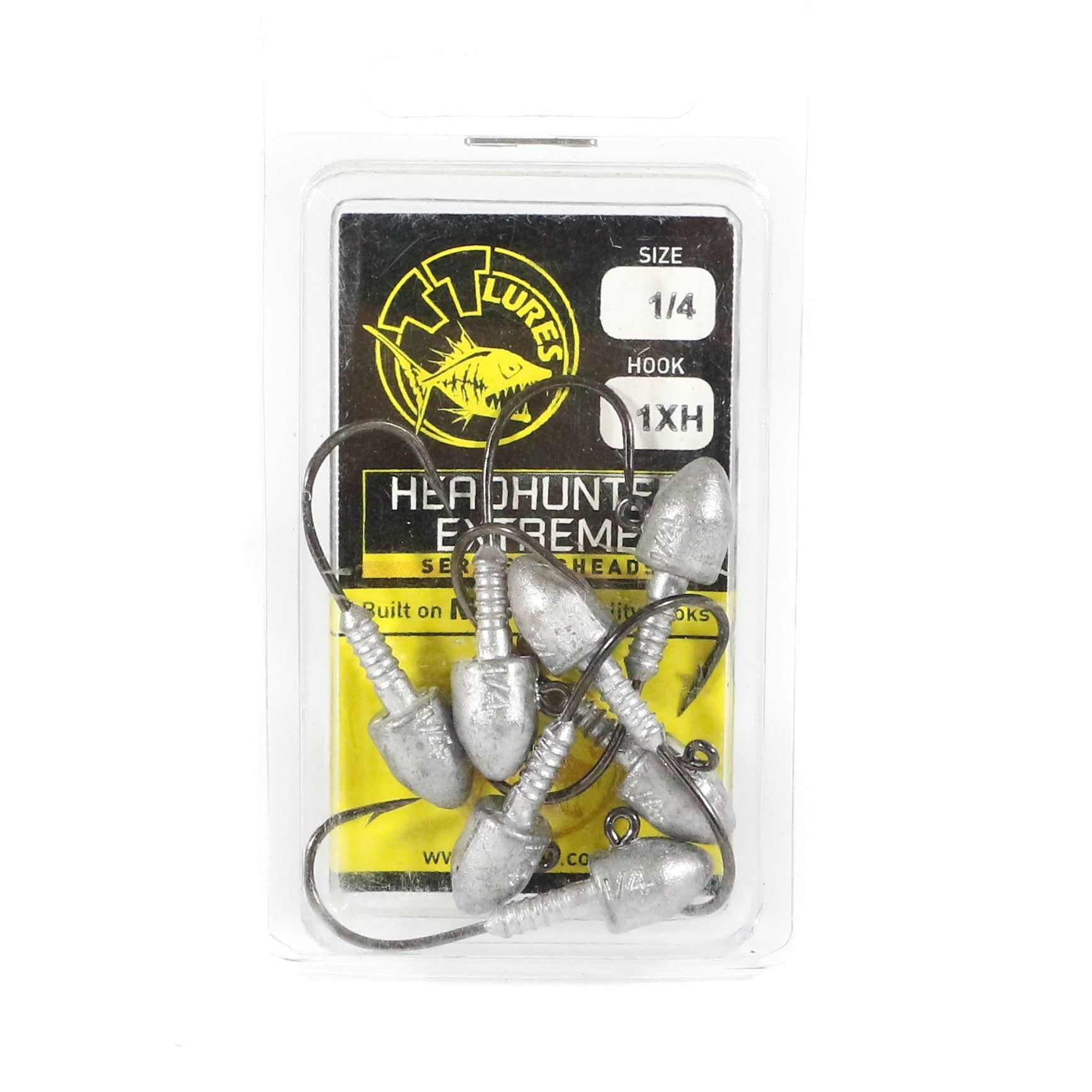 Tackle Tactics TT Head Hunter Extreme Jig Head 1/4 oz 1 XH 7/pack (1500)