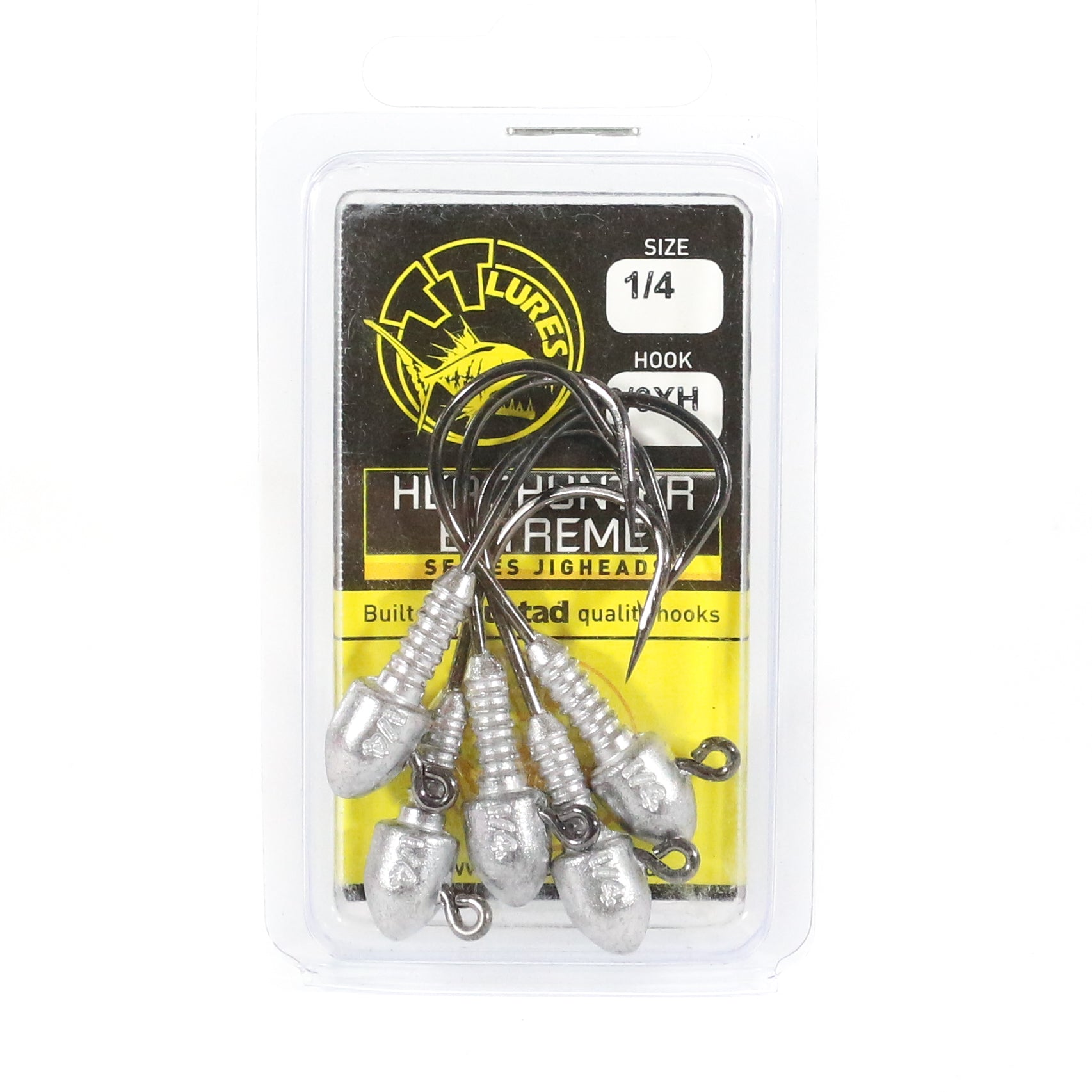 Tackle Tactics TT Head Hunter Extreme Jig Head 1/4 oz 3/0 XH 5/pack (1548)