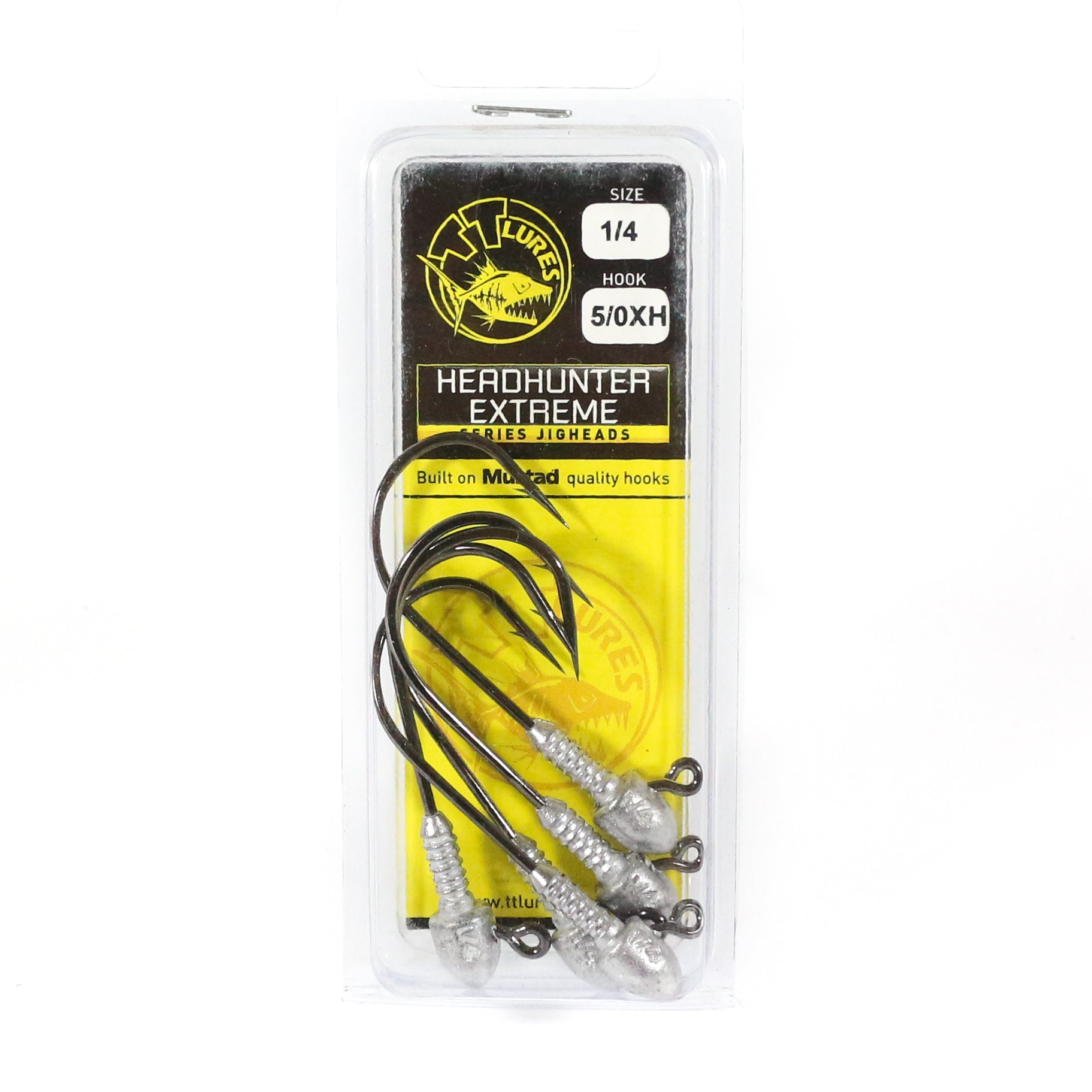 Tackle Tactics TT Head Hunter Extreme Jig Head 1/4 oz 5/0 XH 5/pack (1821)