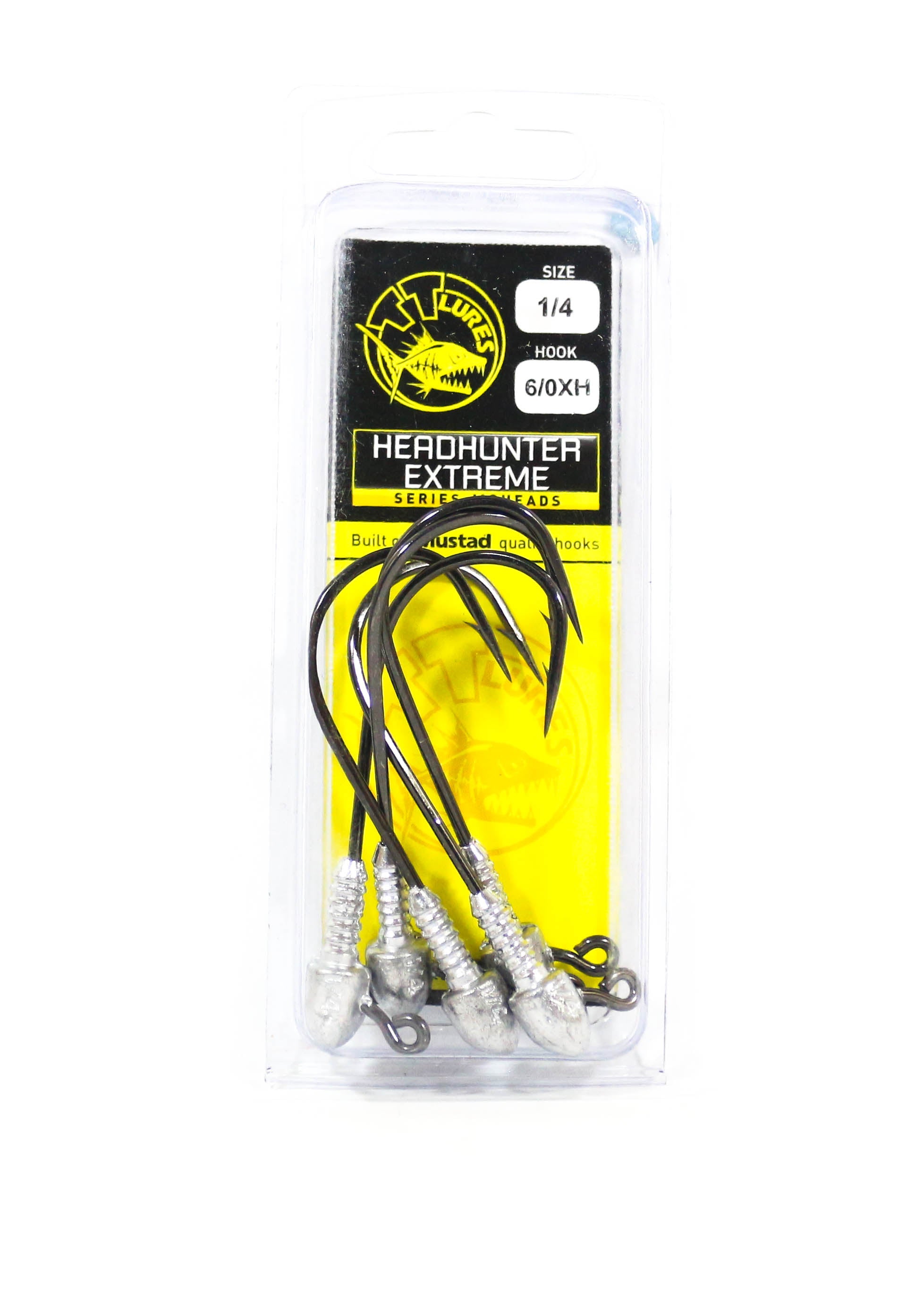 Tackle Tactics TT Head Hunter Extreme Jig Head 1/4 oz 6/0 XH 5/pack (1838)