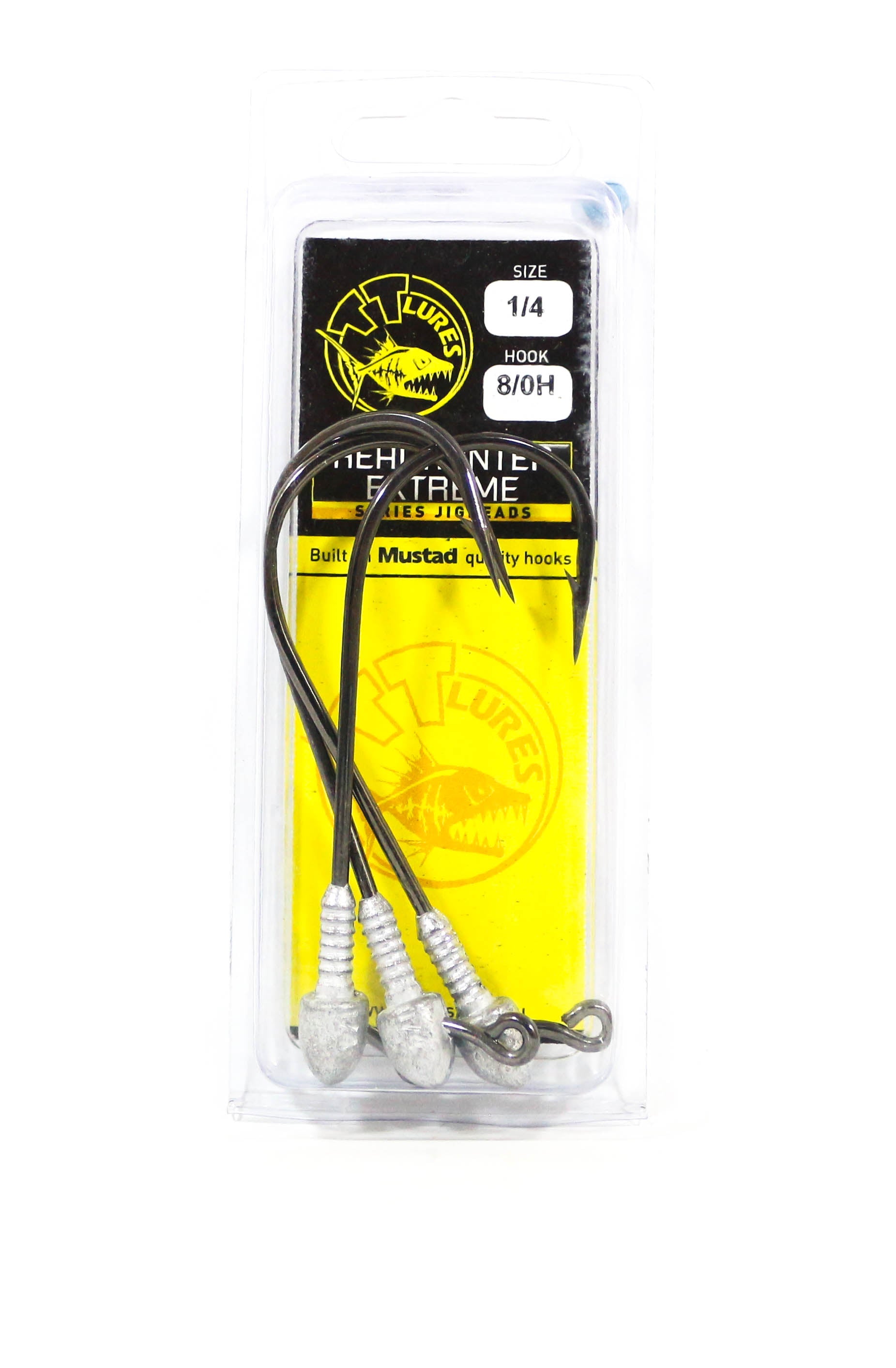 Tackle Tactics TT Head Hunter Extreme Jig Head 1/4 oz 8/0 XH 3/pack (1852)