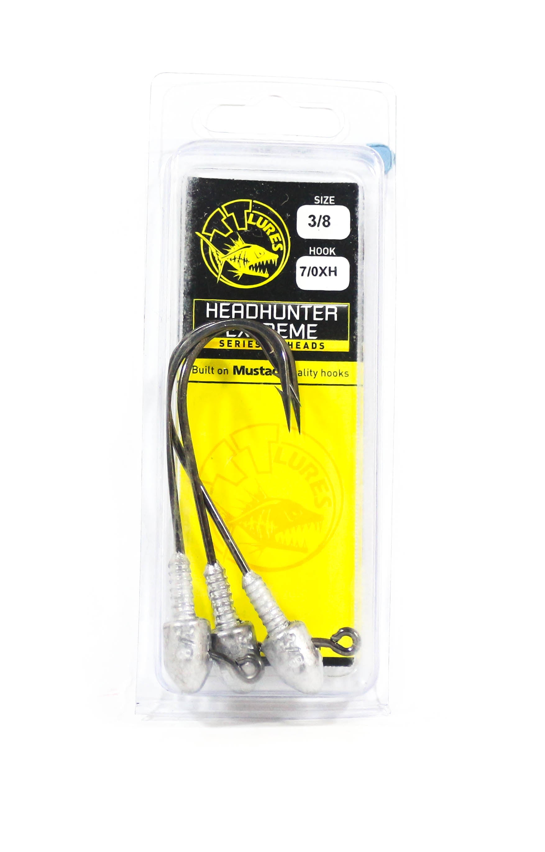 Tackle Tactics TT Head Hunter Extreme Jig Head 3/8 oz 7/0 XH 3/pack (1869)